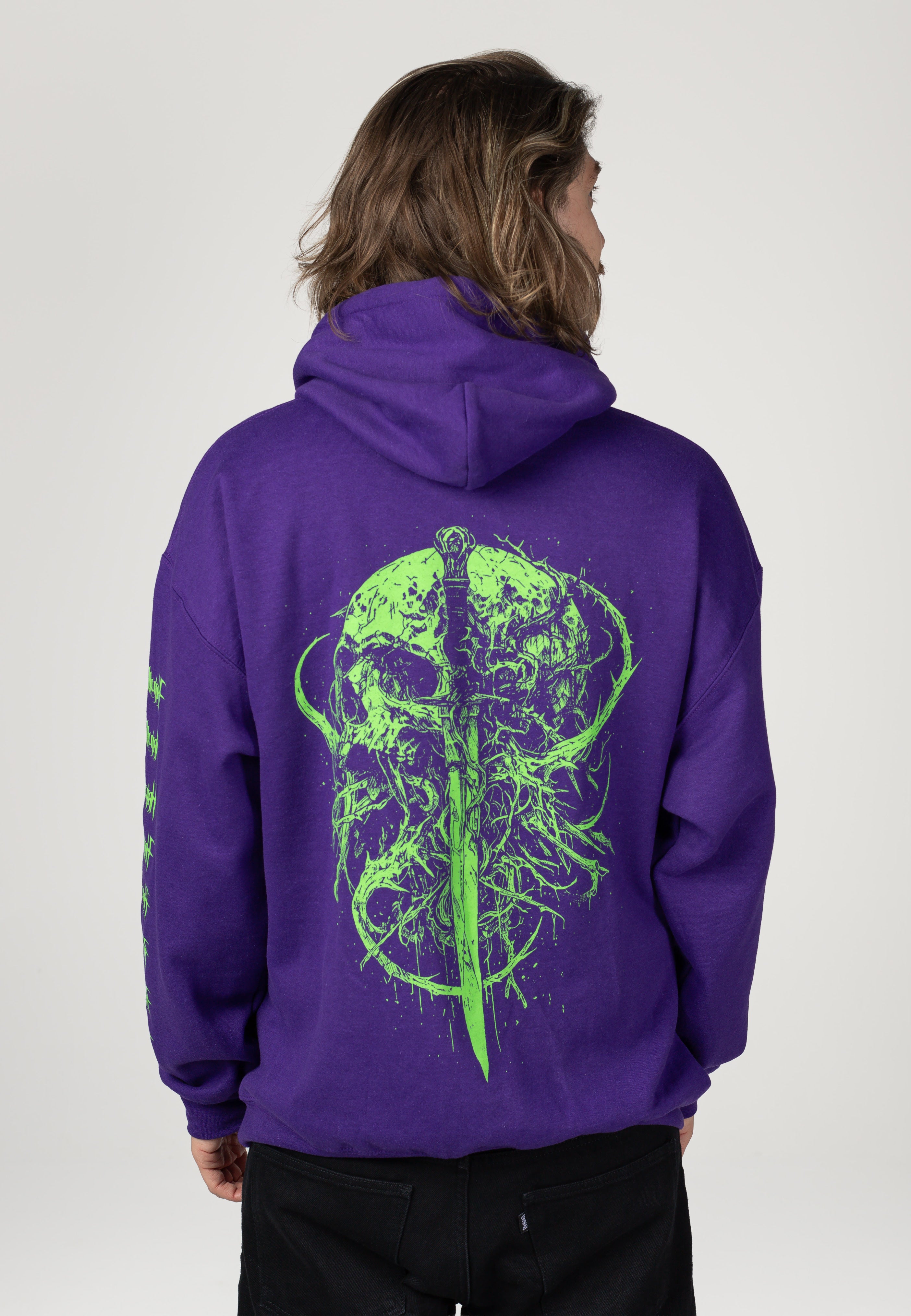 Fallujah - Dagger Purple - Hoodie | Men-Image