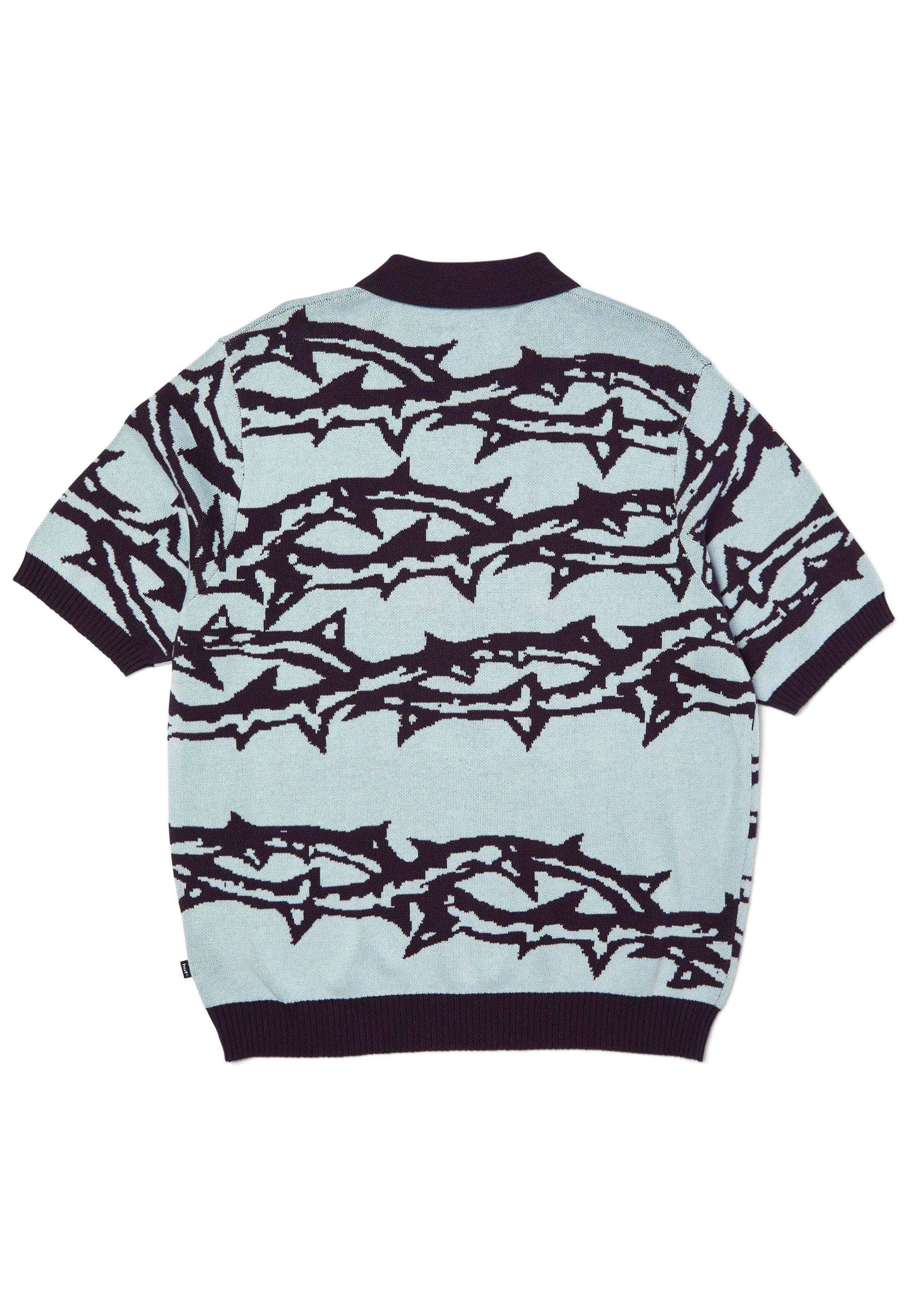 HUF - Fantasies Knit Light Blue - Polo | Men-Image