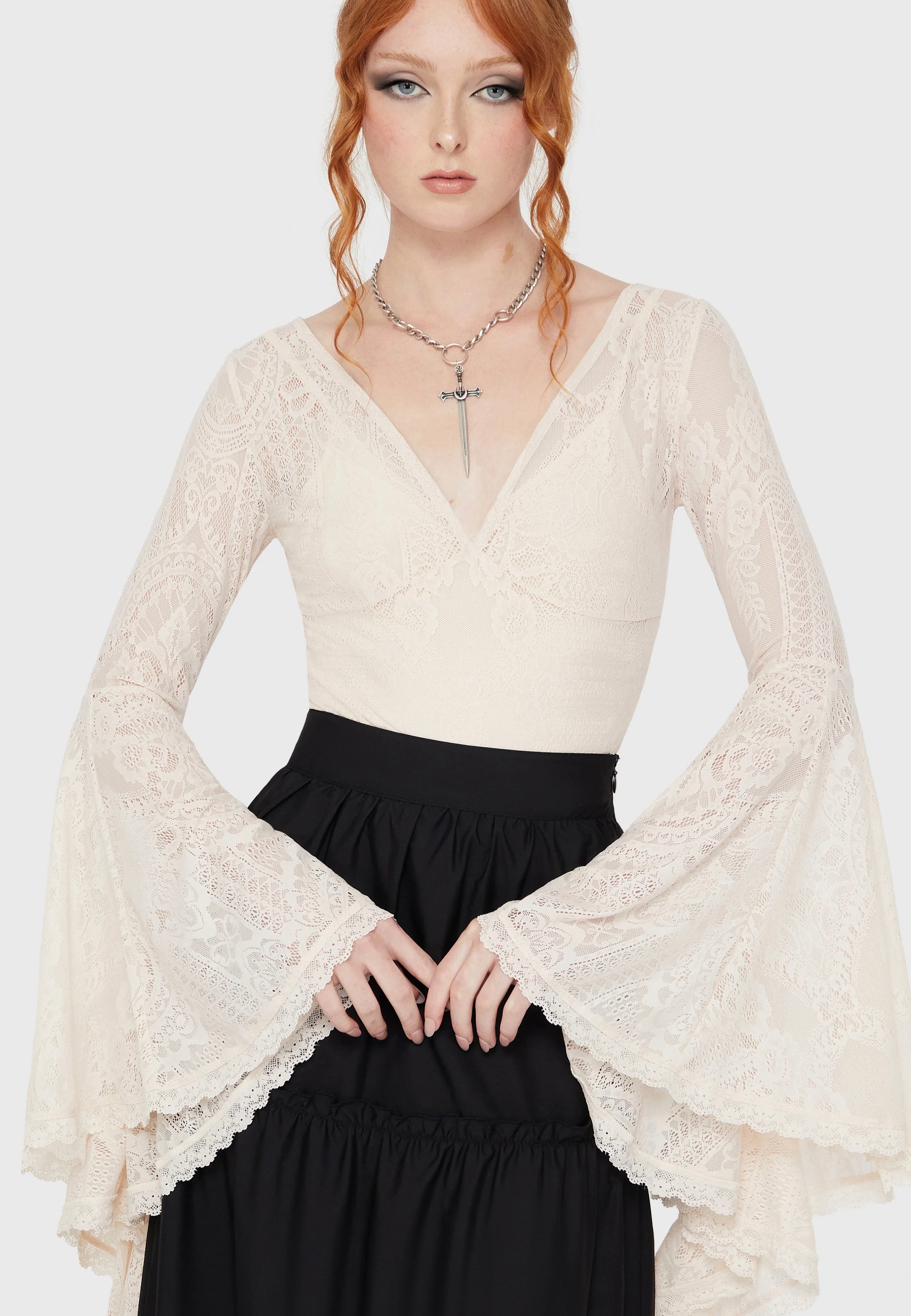 Killstar - Fatal Attraction Ivory - Body | Women-Image