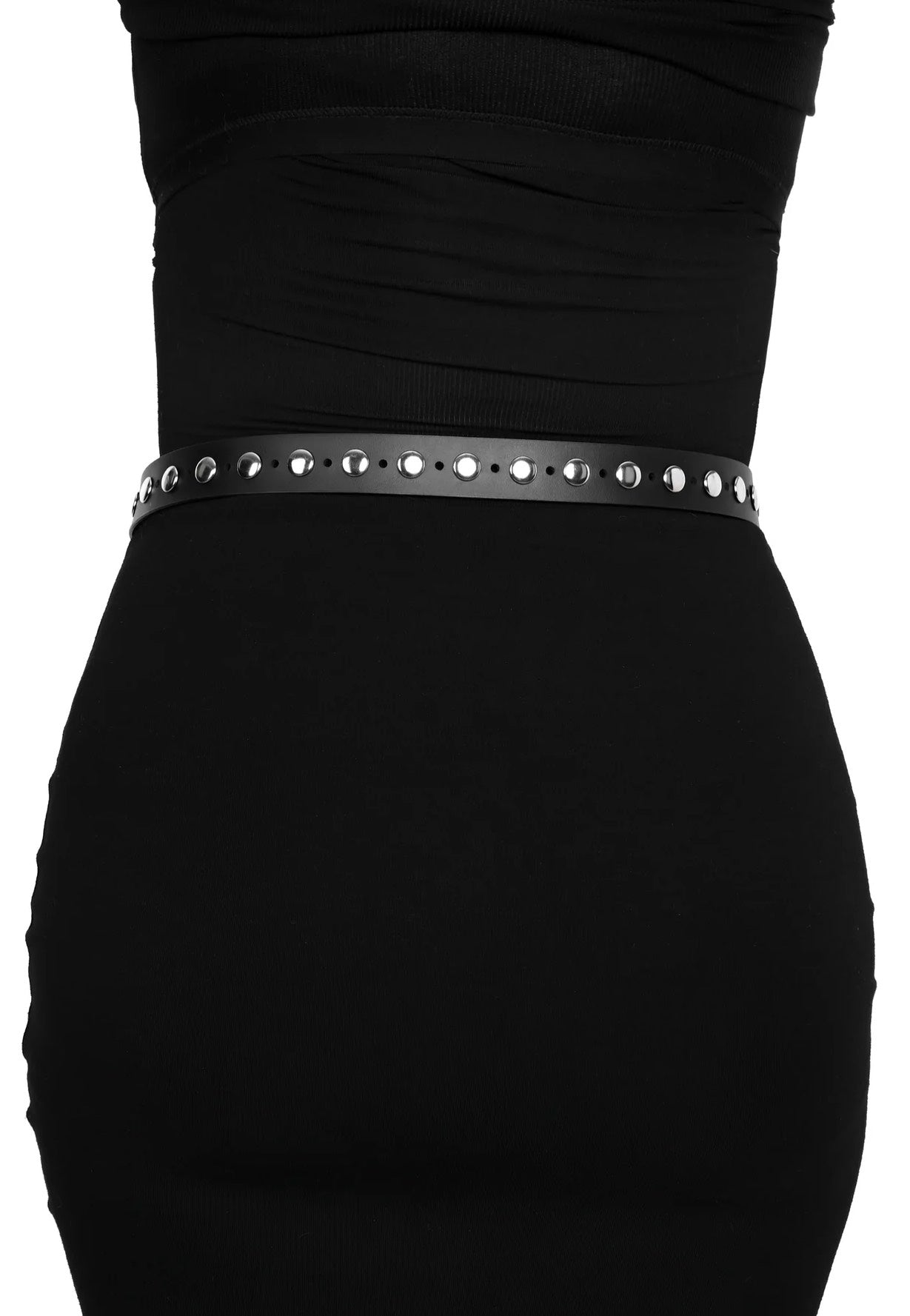 Foxblood - Signature Circle Stud Black - Belt | Neutral-Image