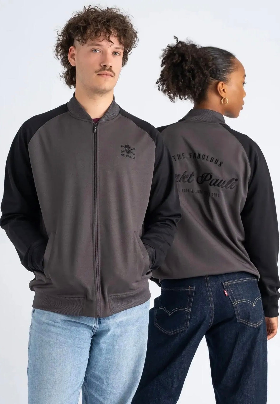 FC St. Pauli - Classic Anthra-Schwarz - Track Jacket | Neutral-Image