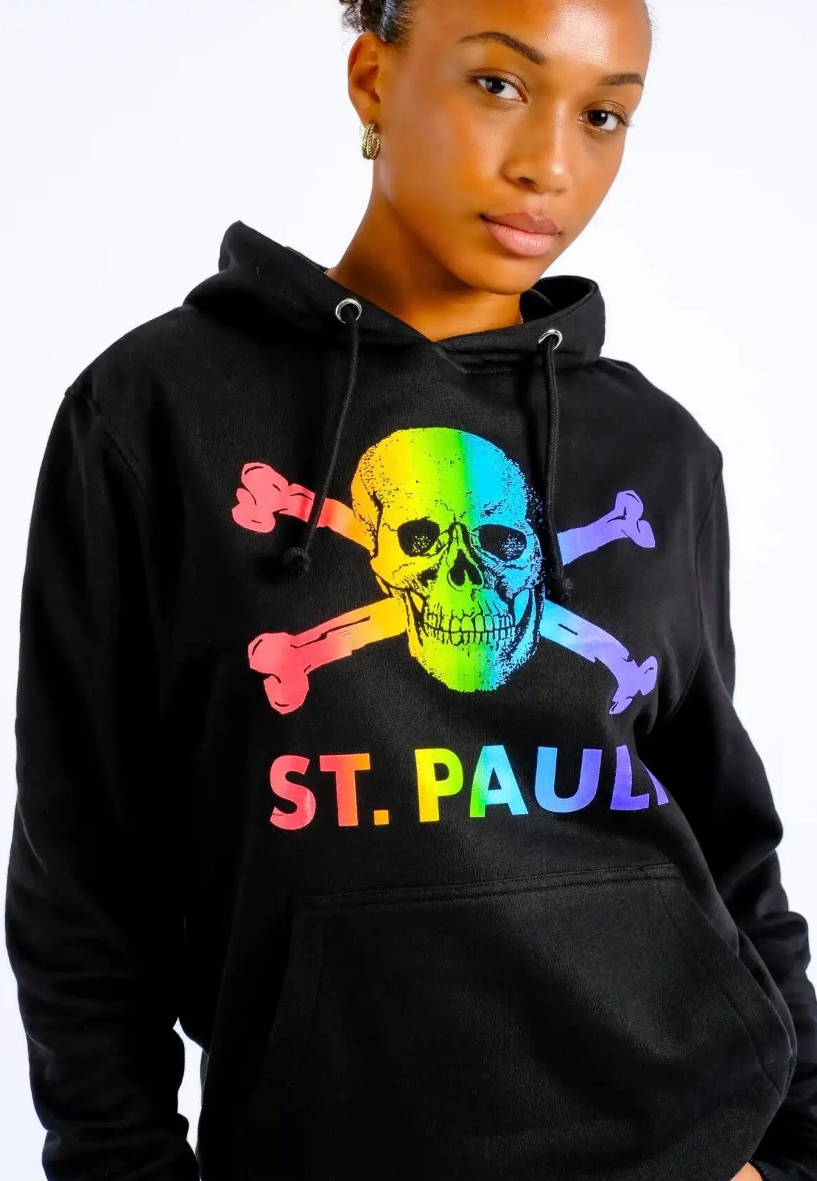 FC St. Pauli - Totenkopf Regenbogen - Hoodie | Neutral-Image