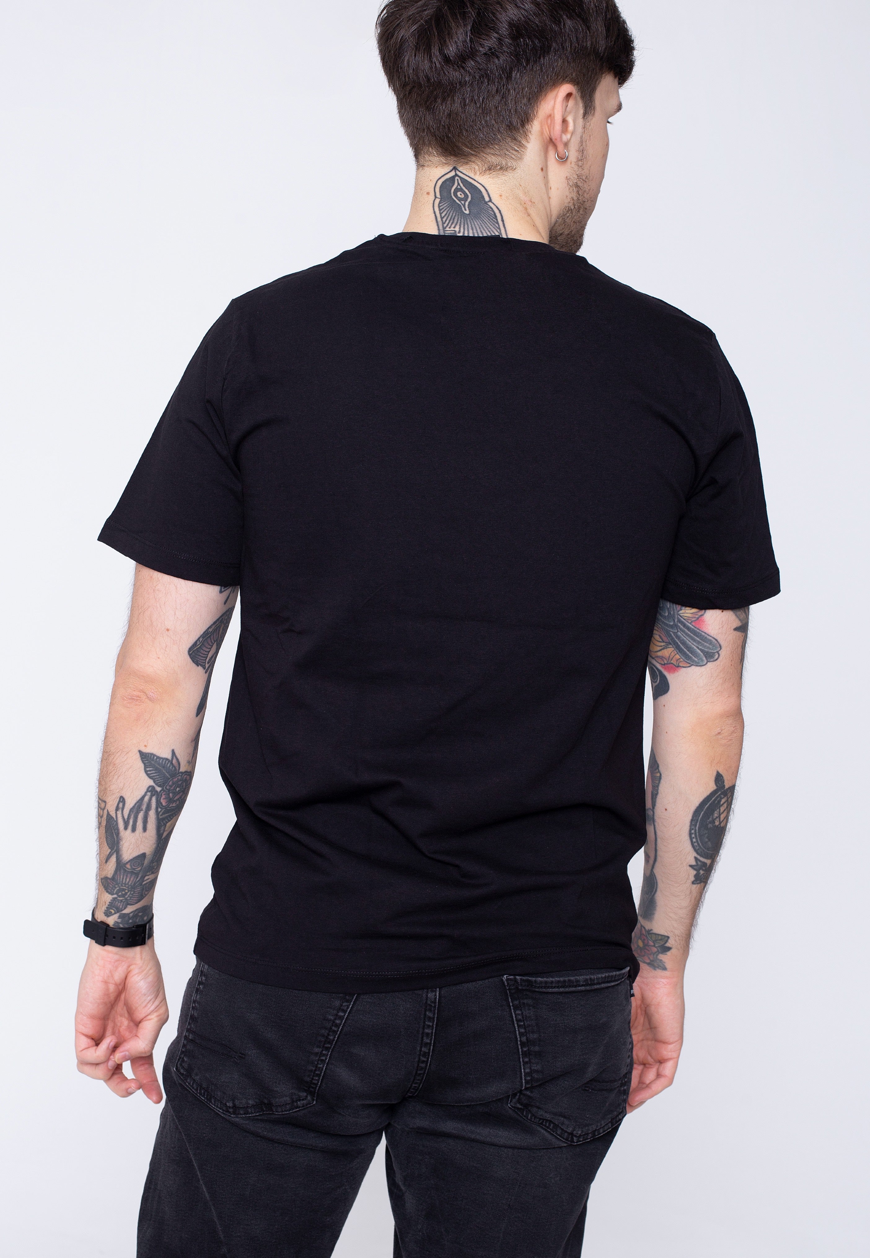 Jurassic Park - Logo Black On Black - T-Shirt | Men-Image