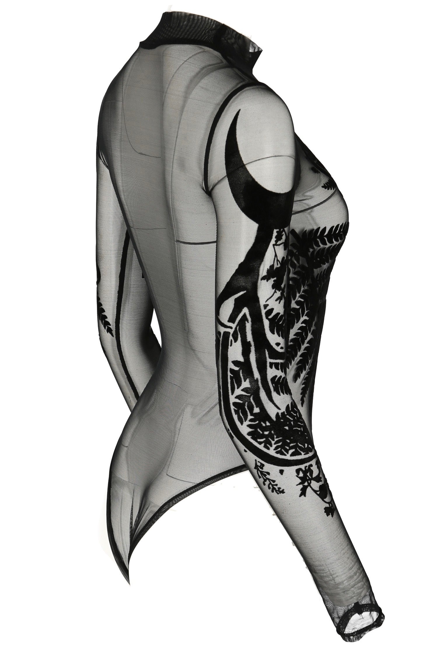 Restyle - Fern Mesh Black - Body | Women-Image