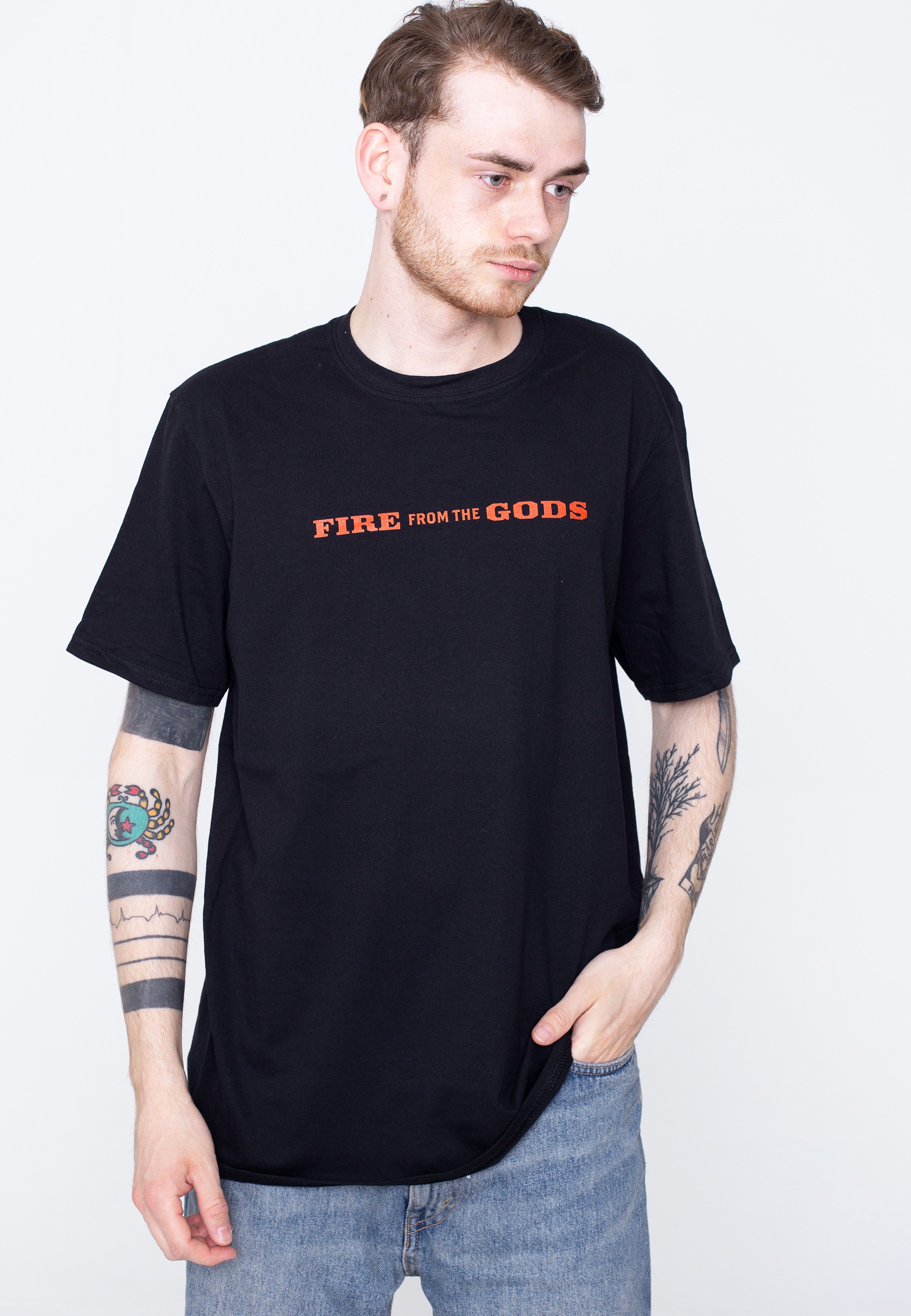 Fire From The Gods - Lion - T-Shirt | Men-Image