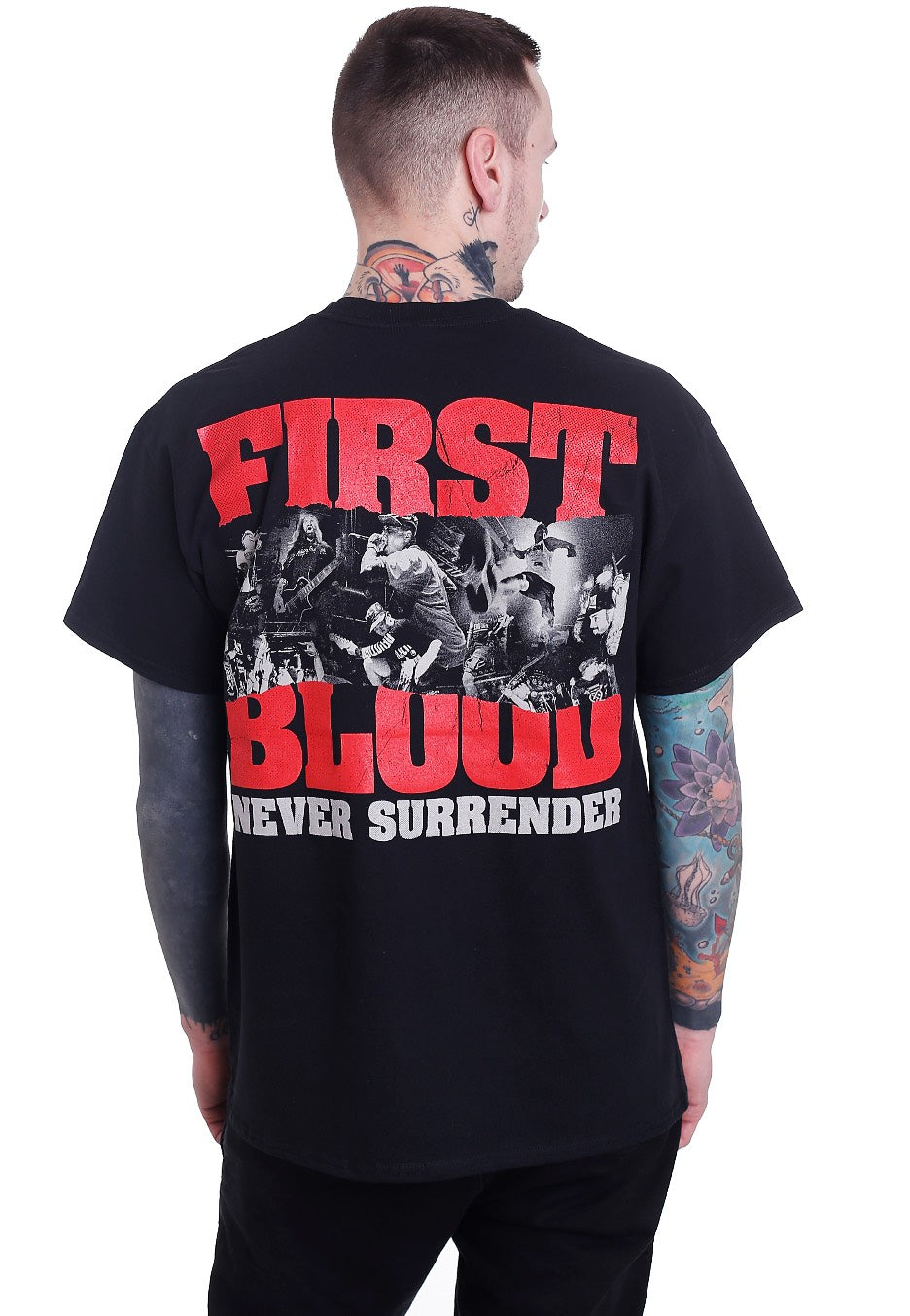 First Blood - Never Surrender - T-Shirt | Men-Image