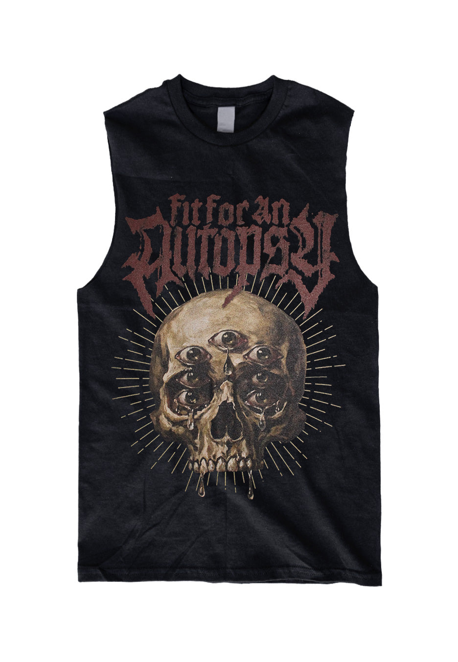 Fit For An Autopsy - 7 Eyes Skull - Sleevless | Neutral-Image