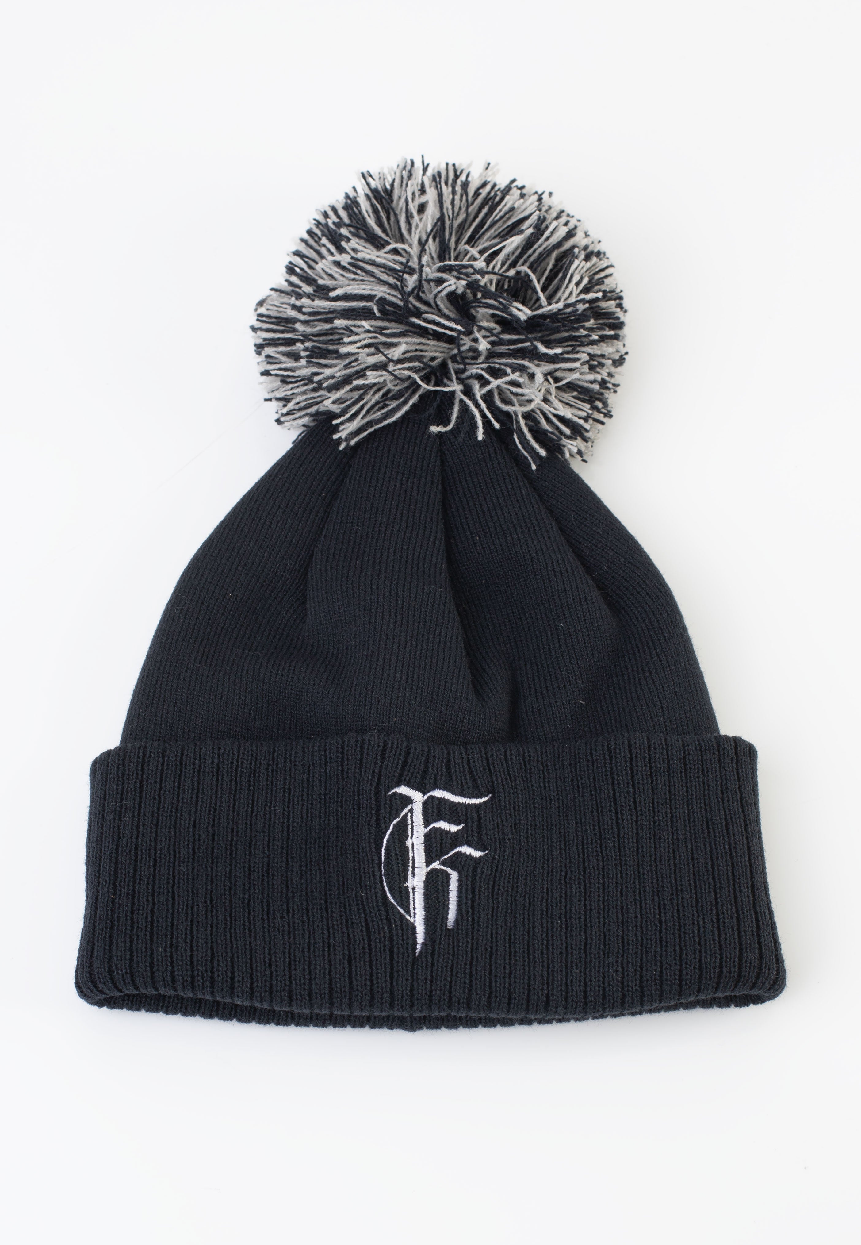 Fit For A King - Icon Navy Pom - Beanie | Neutral-Image