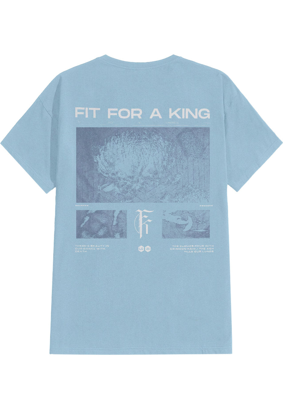 Fit For A King - No Tomorrow Stone Blue - T-Shirt | Neutral-Image