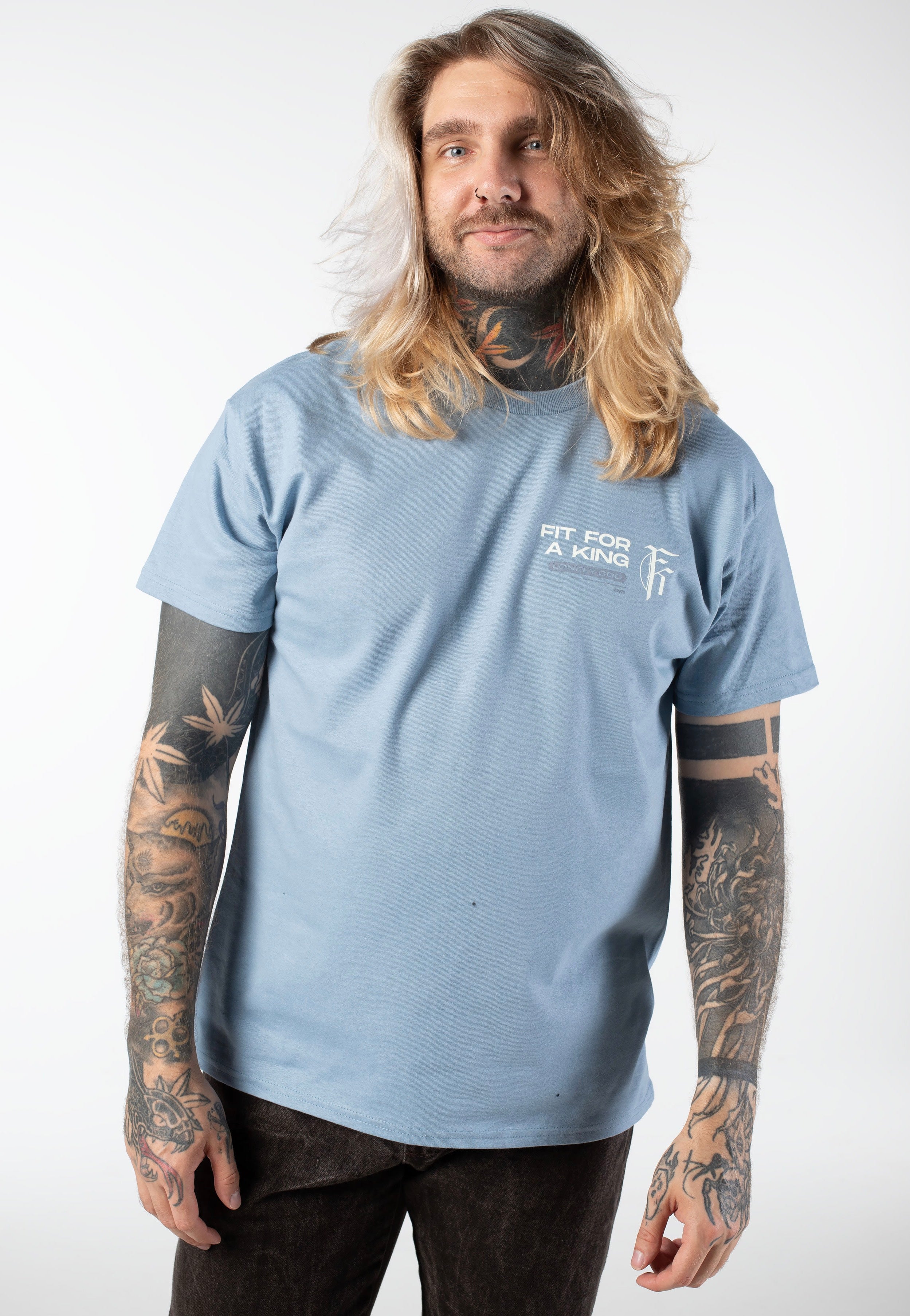 Fit For A King - No Tomorrow Stone Blue - T-Shirt | Men-Image