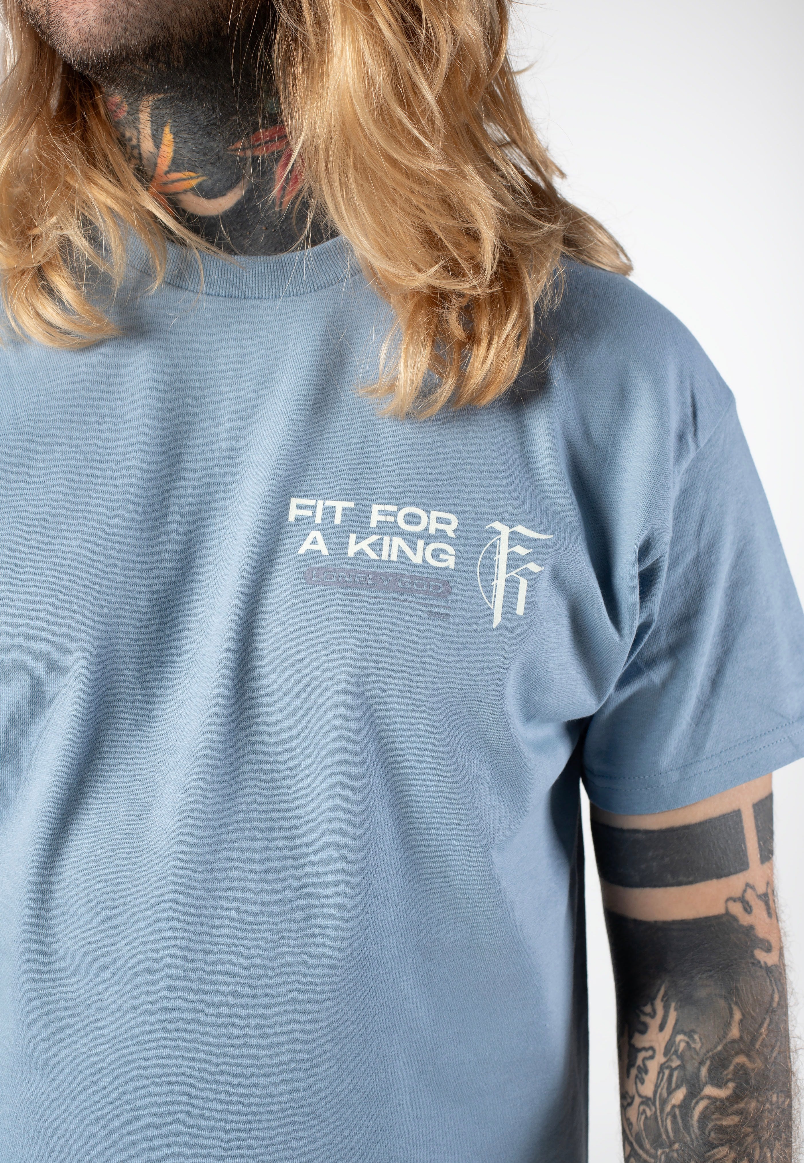 Fit For A King - No Tomorrow Stone Blue - T-Shirt | Men-Image
