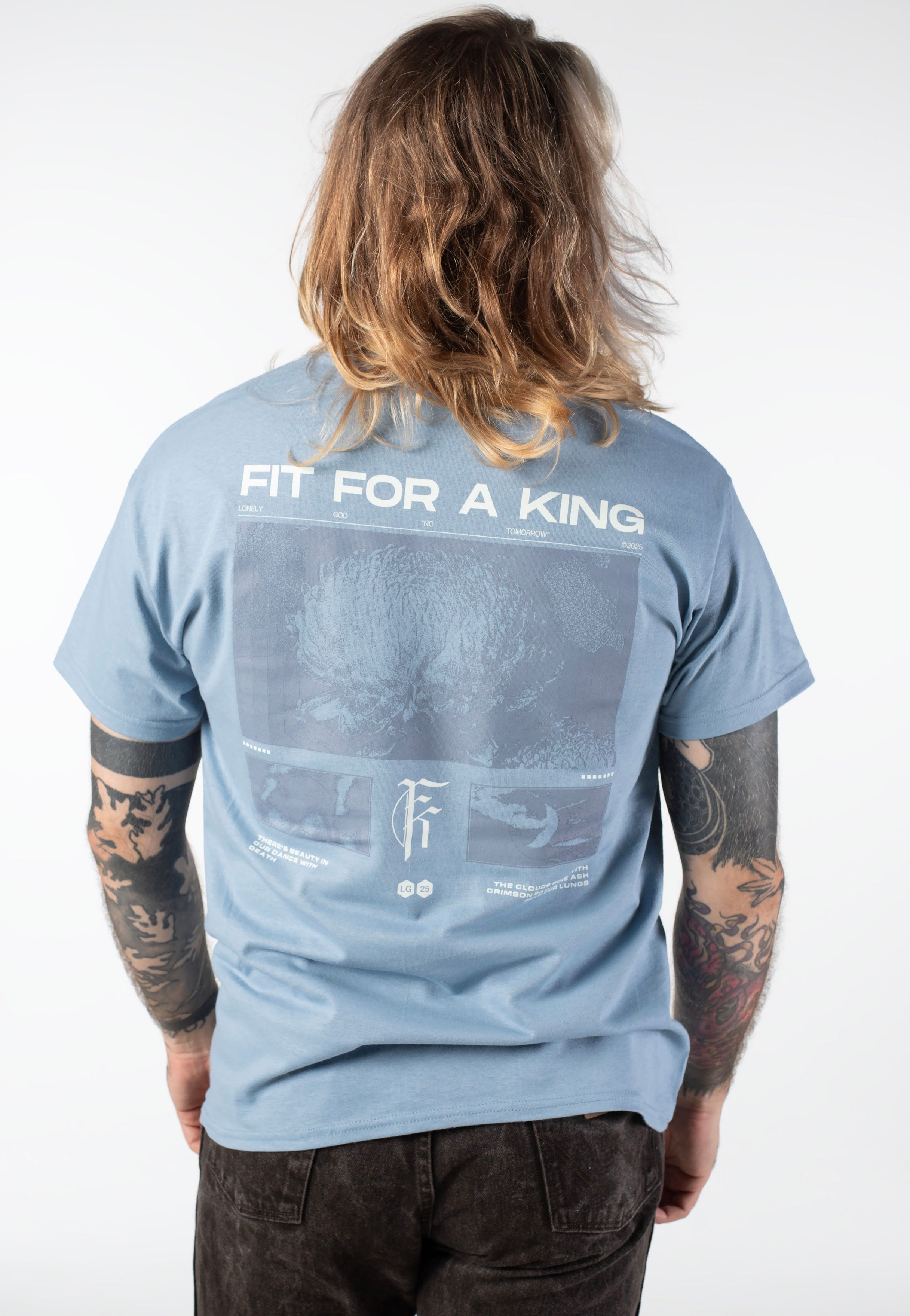 Fit For A King - No Tomorrow Stone Blue - T-Shirt | Men-Image