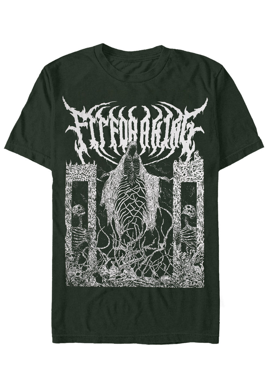 Fit For A King - Raise The Dead Forest Green - T-Shirt | Neutral-Image