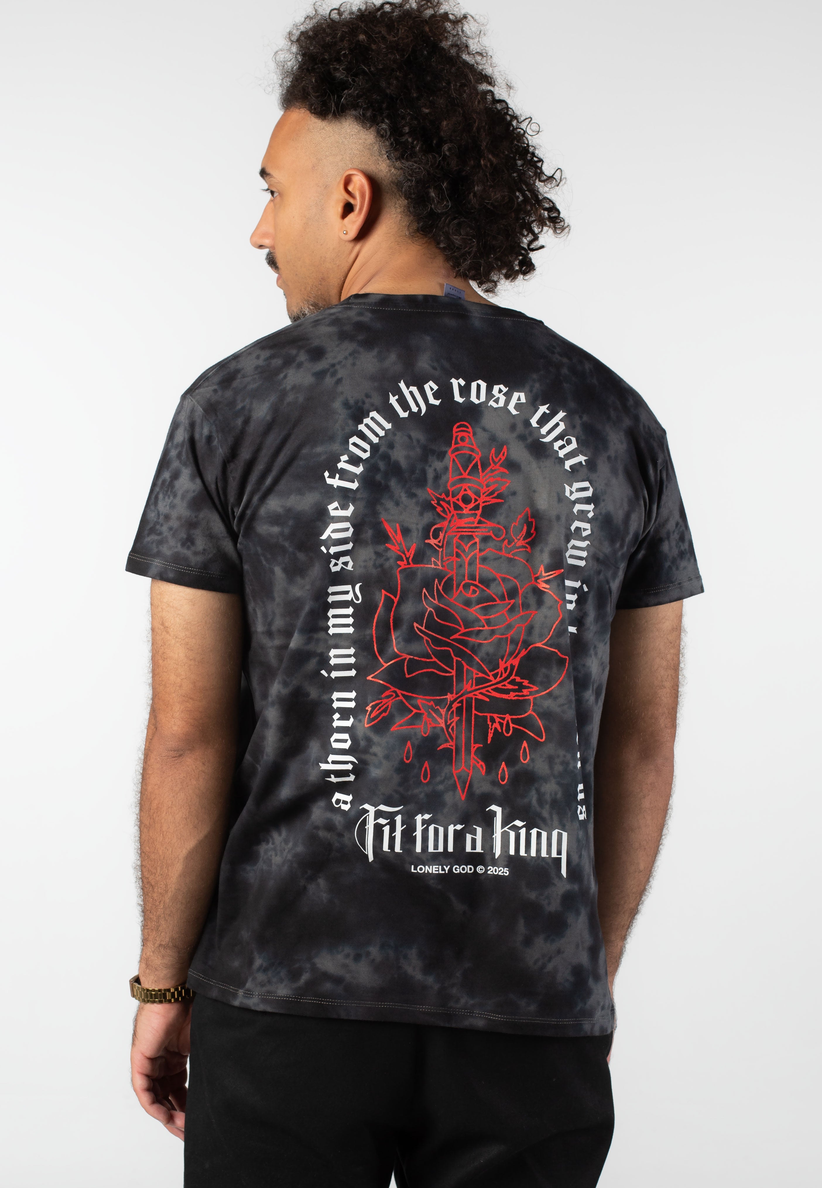 Fit For A King - Rose Thorn Tie Dye - T-Shirt | Men-Image