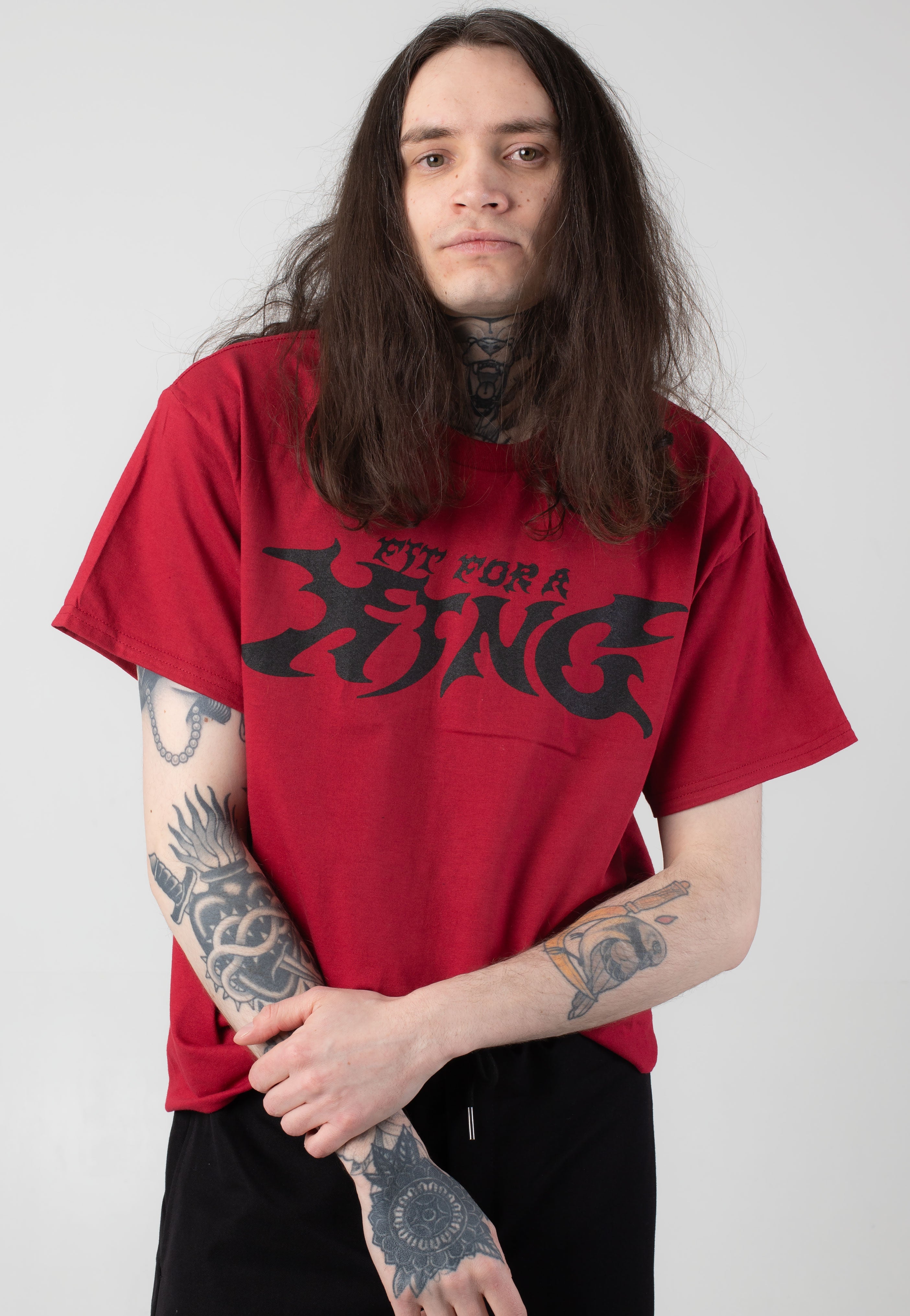 Fit For A King - Snake Eyeball Cardinal Red - T-Shirts | Men-Image
