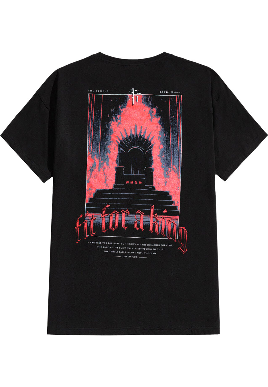 Fit For A King - Throne - T-Shirt | Neutral-Image