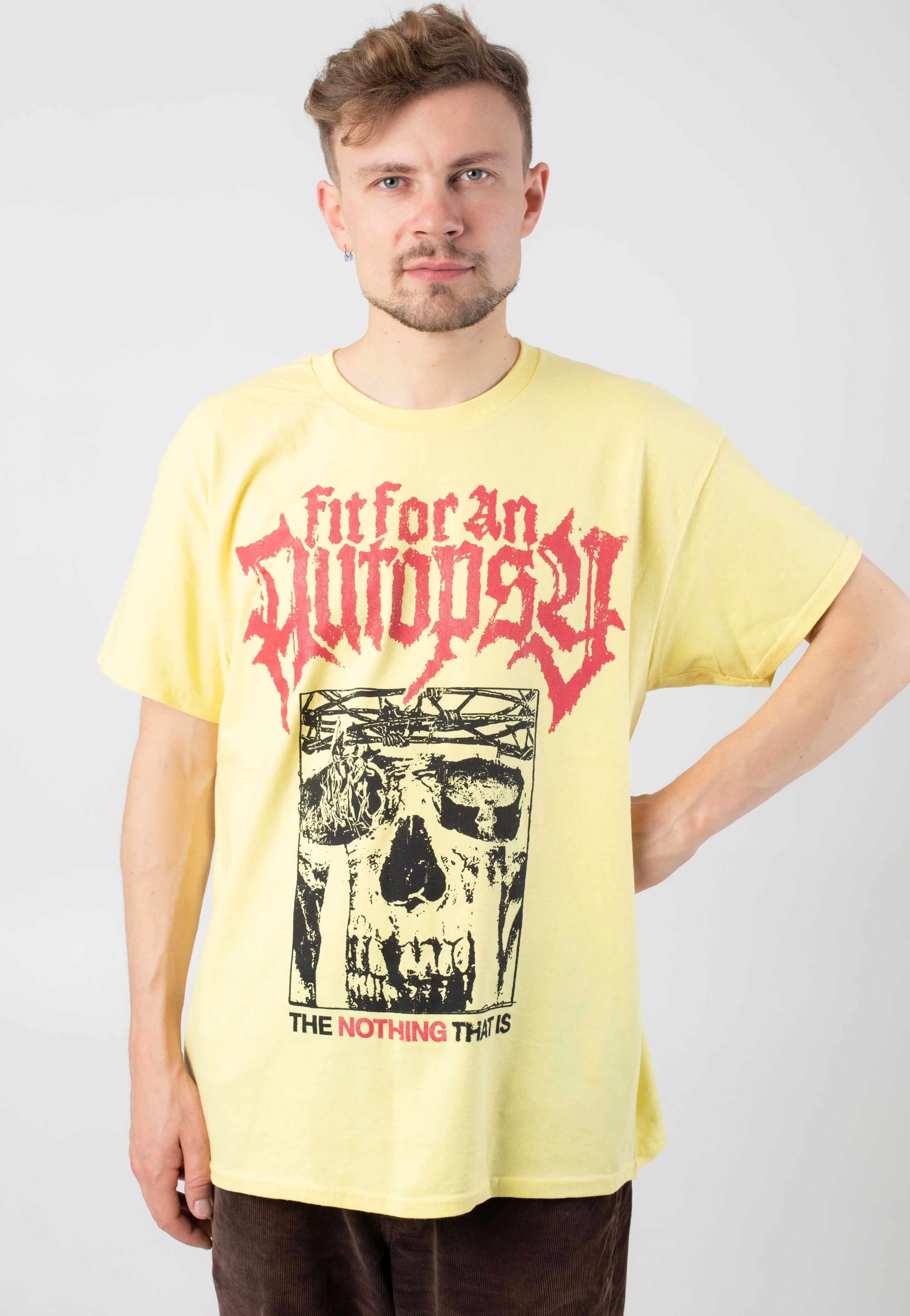 Fit For An Autopsy - Halo Yellow Haze - T-Shirt | Men-Image