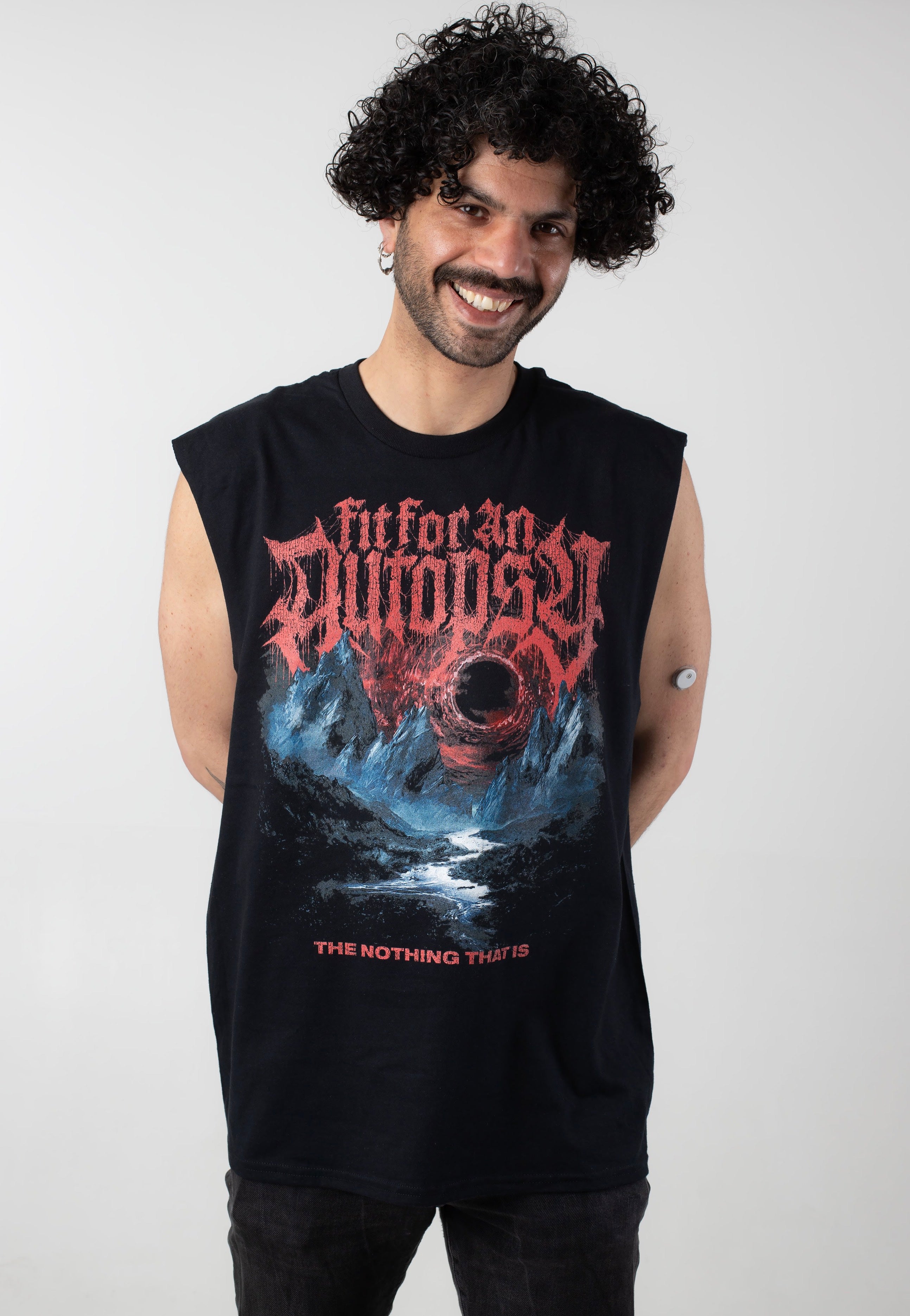 Fit For An Autopsy - Red Black Hole - Sleeveless | Men-Image