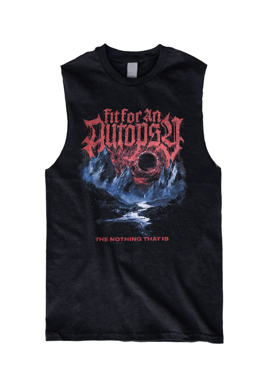 Fit For An Autopsy - Red Black Hole - Sleeveless | Neutral-Image