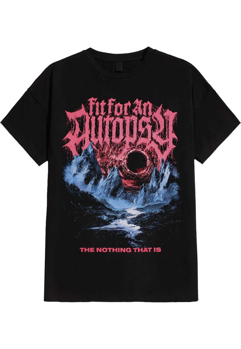 Fit For An Autopsy - Red Black Hole - T-Shirt | Neutral-Image