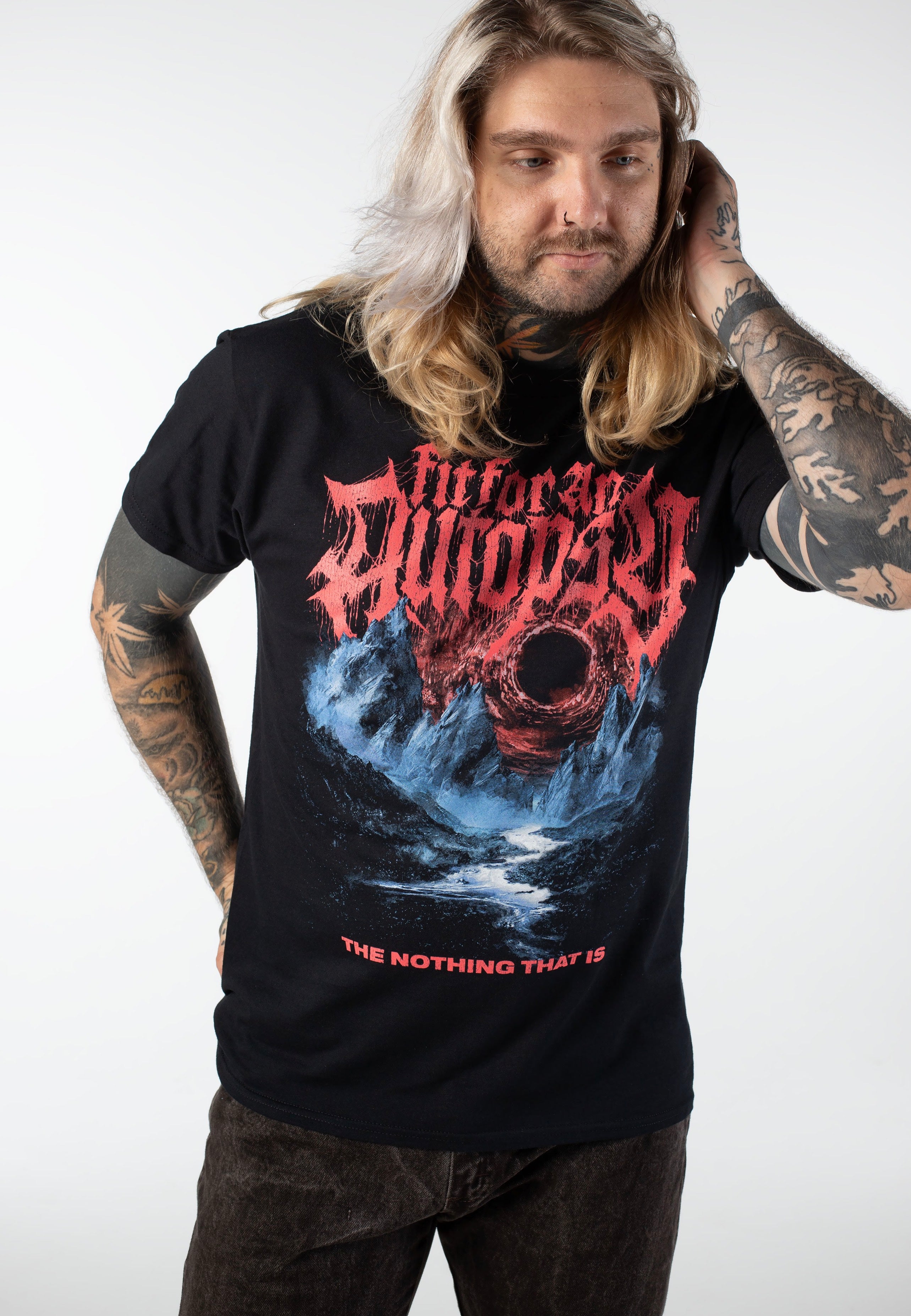 Fit For An Autopsy - Red Black Hole - T-Shirt | Men-Image