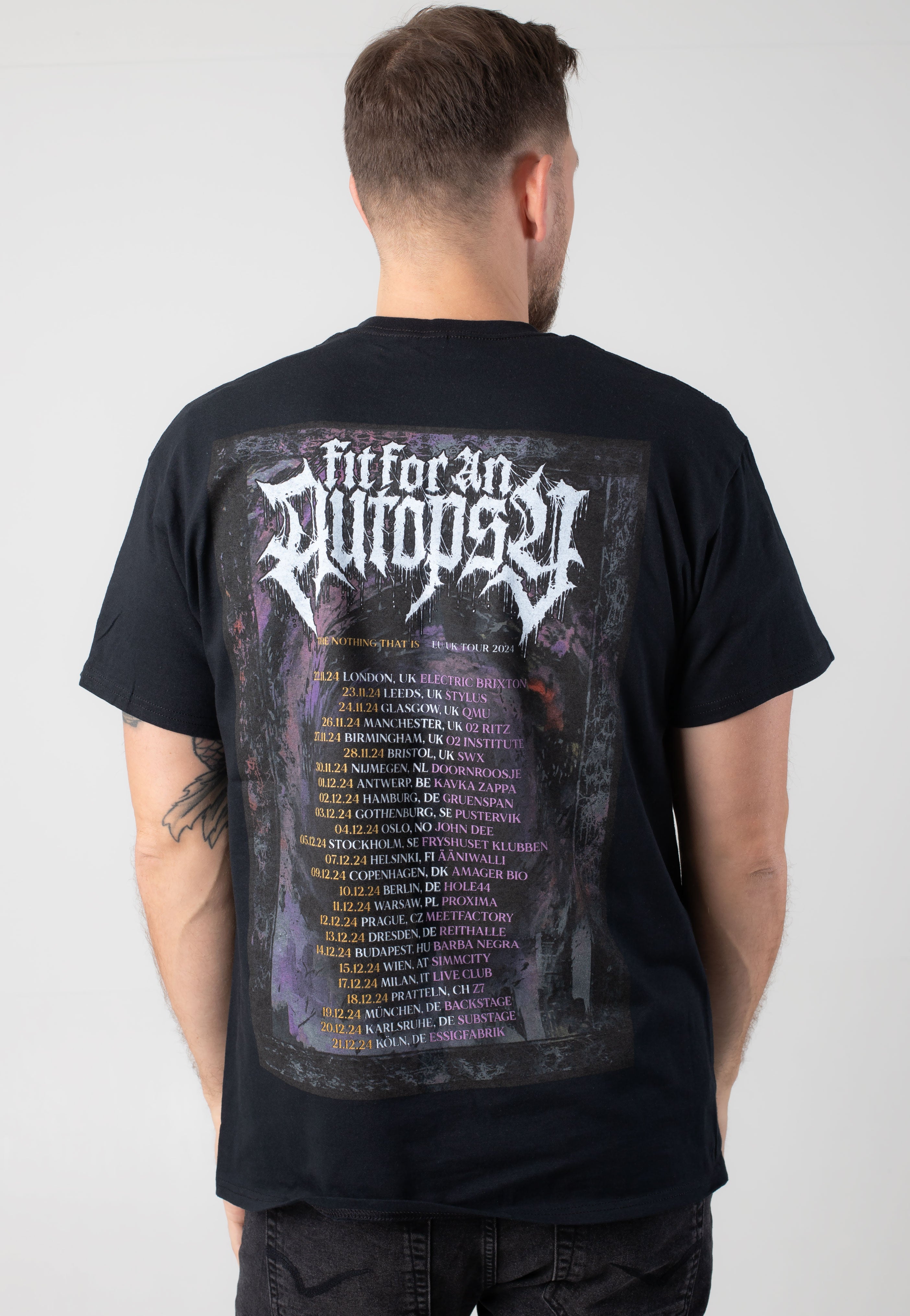 Fit For An Autopsy - The Nothing That Is Tour 2024 - T-Shirt | Men-Image