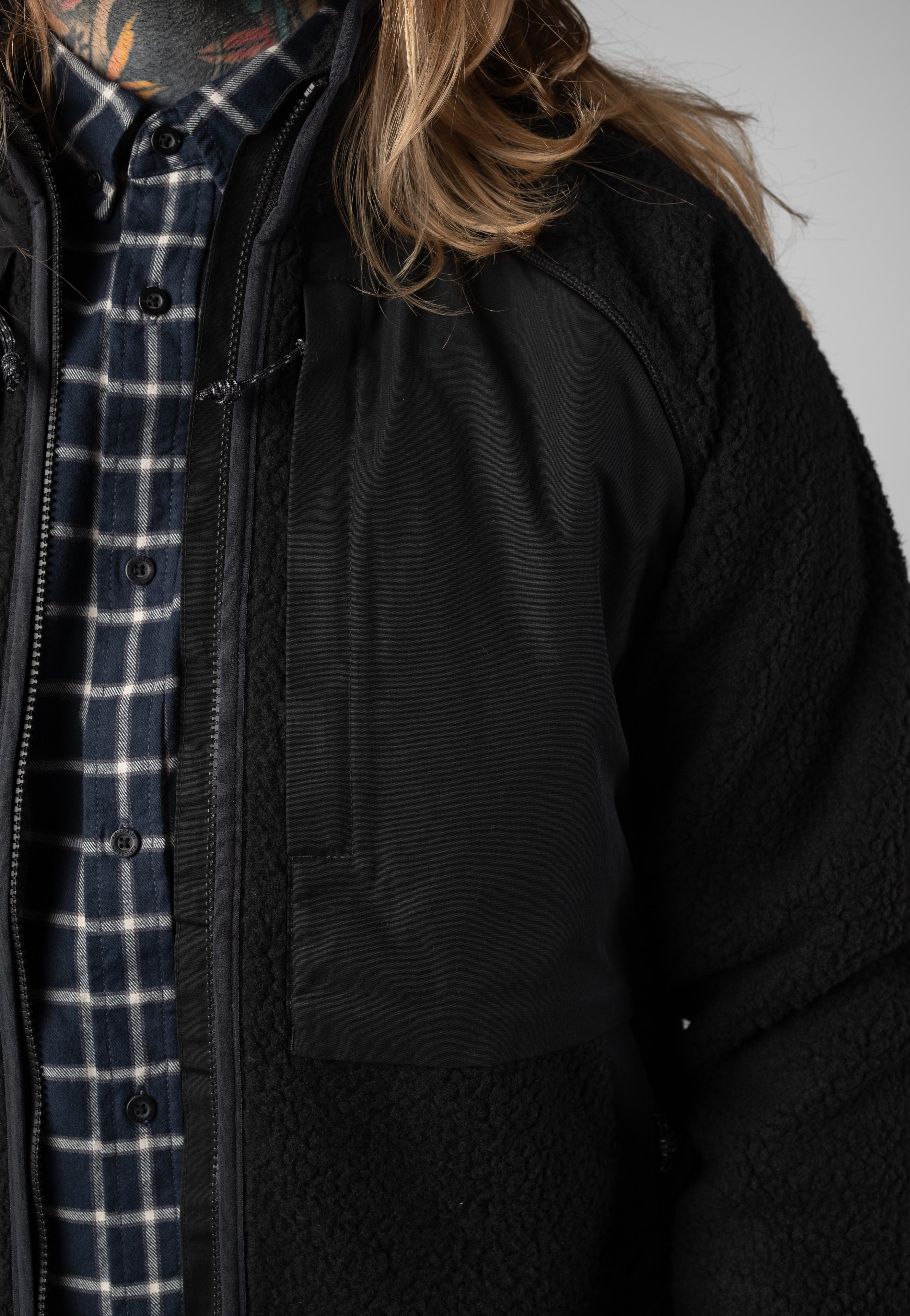 Fjällräven - Vardag Pile Black/Black - Jacket | Men-Image