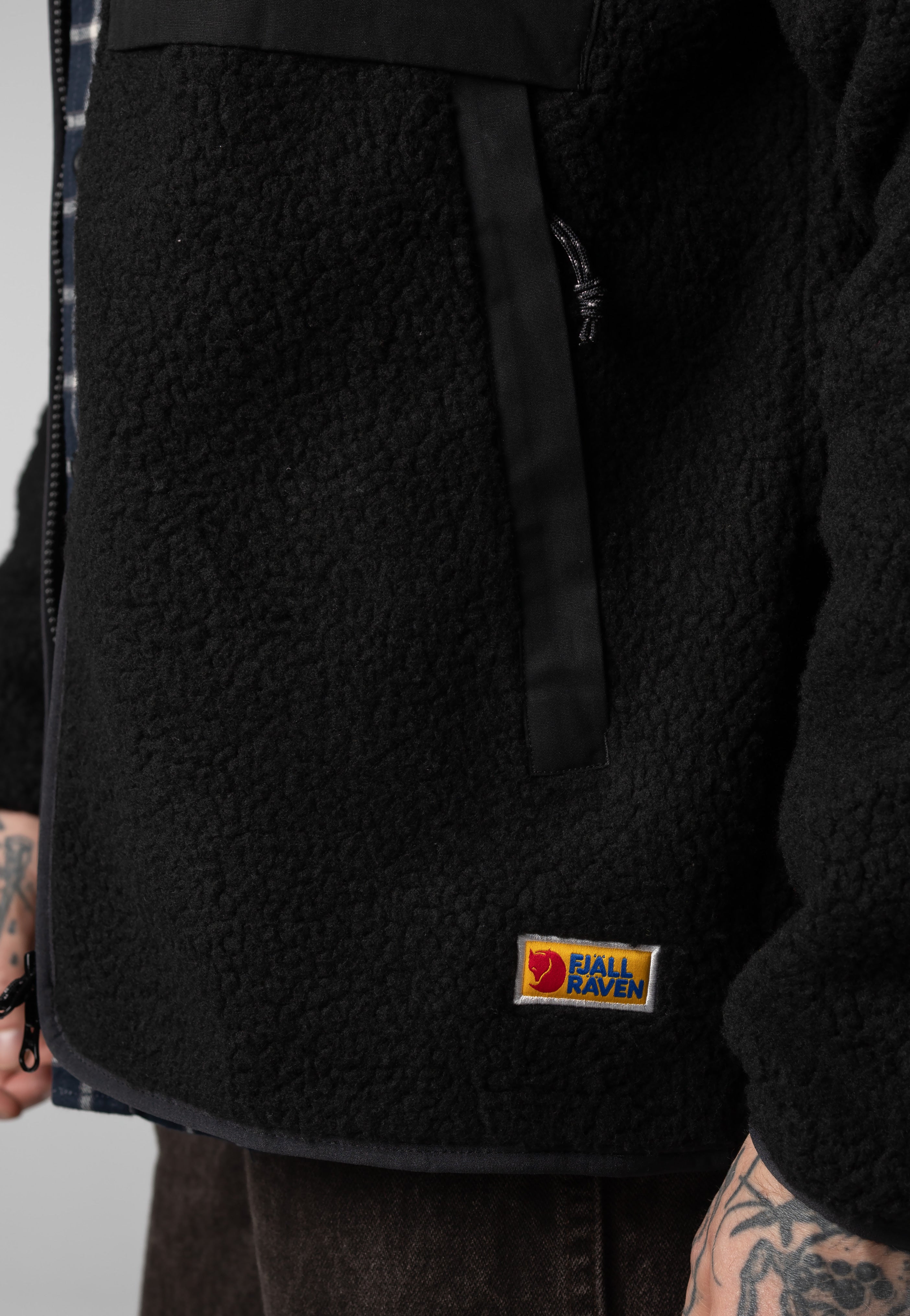 Fjällräven - Vardag Pile Black/Black - Jacket | Men-Image