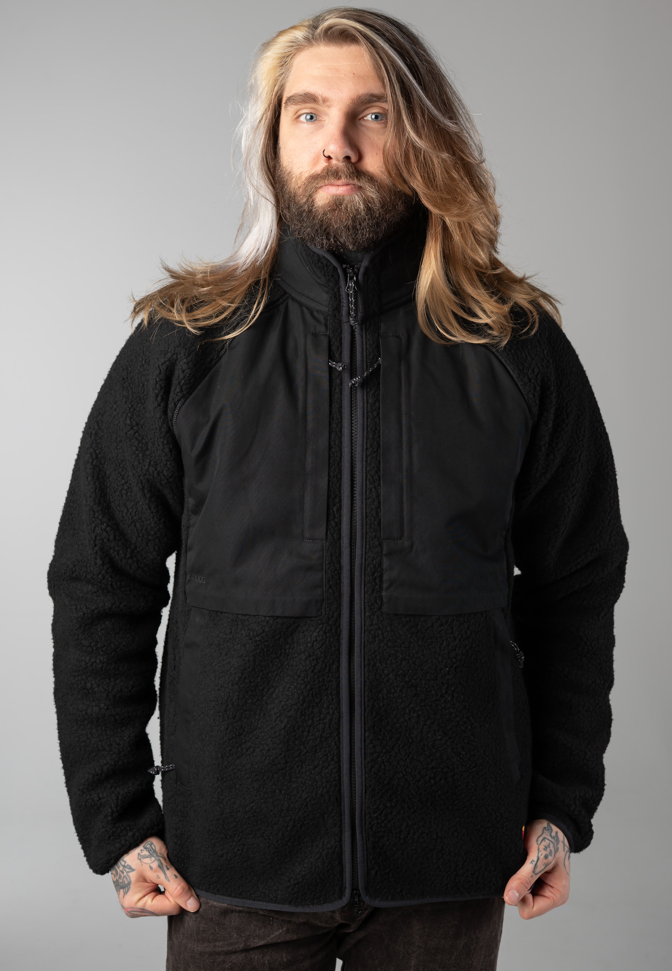 Fjällräven - Vardag Pile Black/Black - Jacket | Men-Image