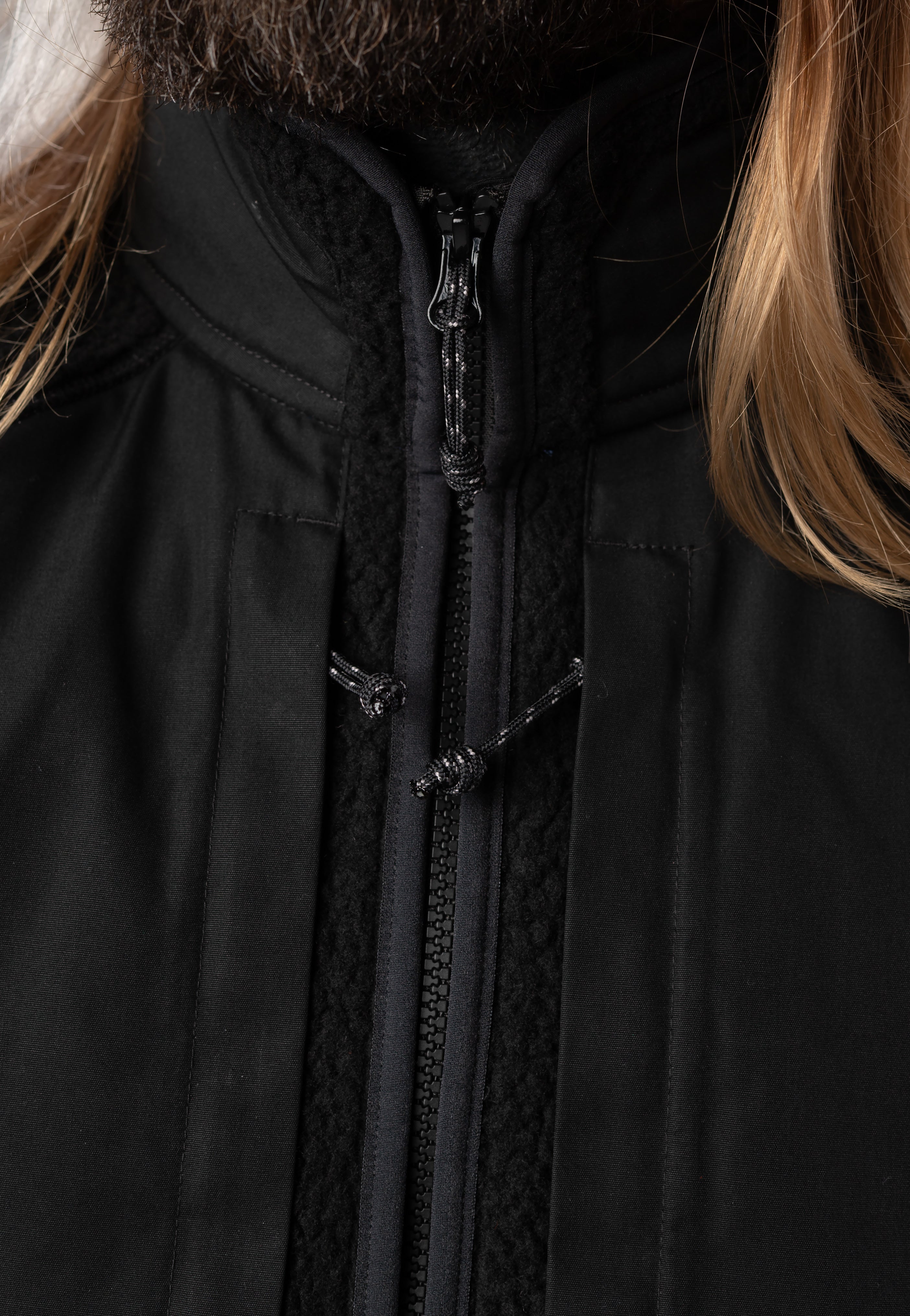 Fjällräven - Vardag Pile Black/Black - Jacket | Men-Image