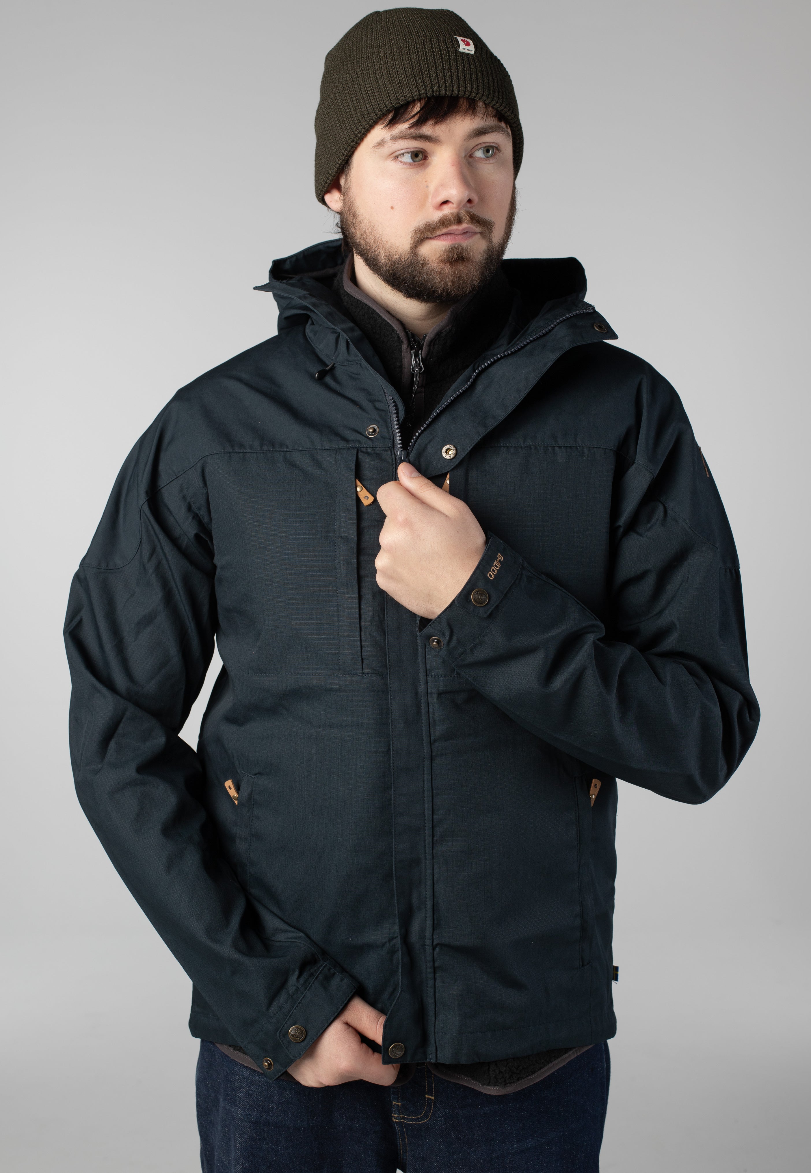 Fjällräven - Skogsö Dark Navy - Windbreaker | Men-Image