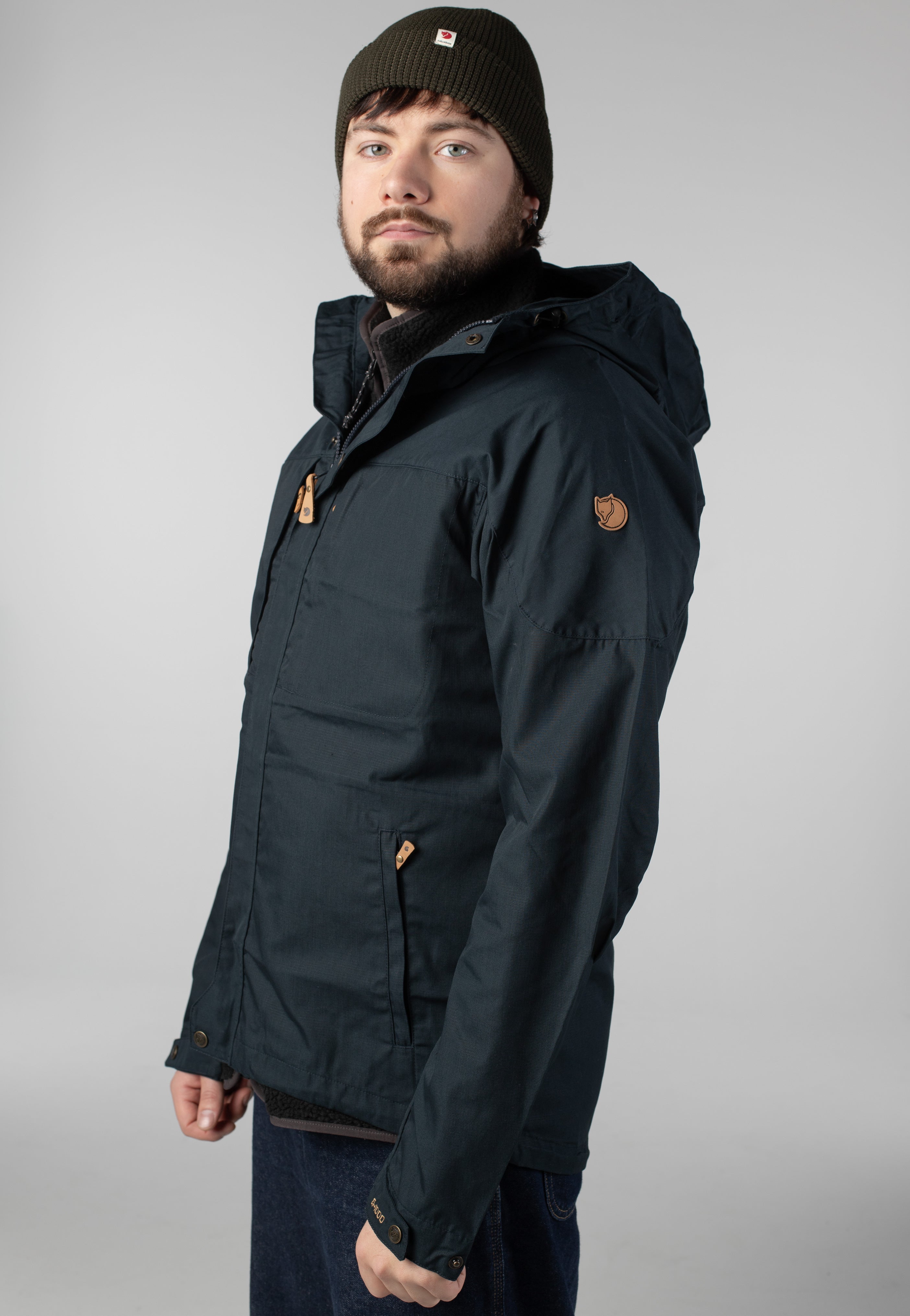 Fjällräven - Skogsö Dark Navy - Windbreaker | Men-Image