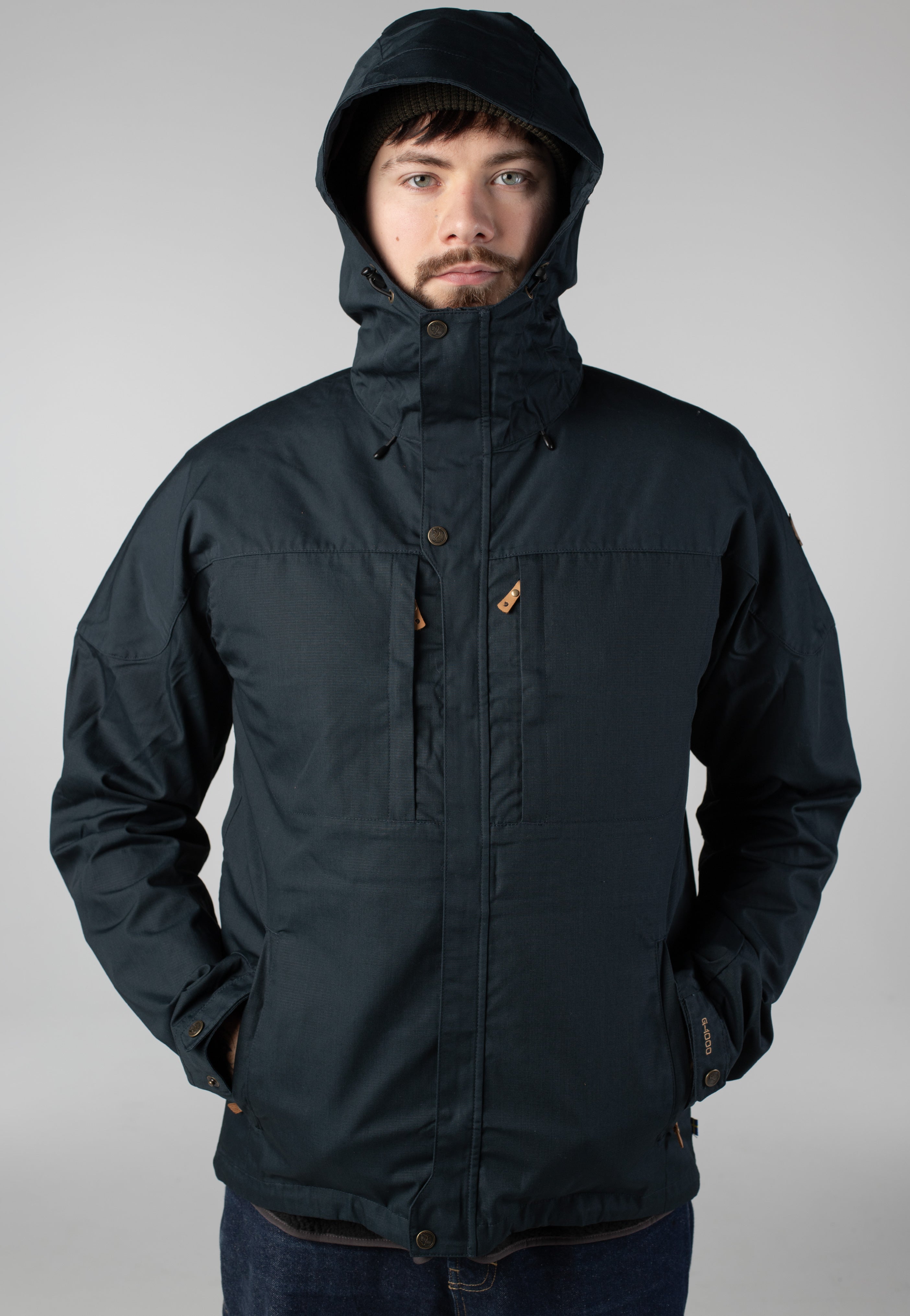 Fjällräven - Skogsö Dark Navy - Windbreaker | Men-Image