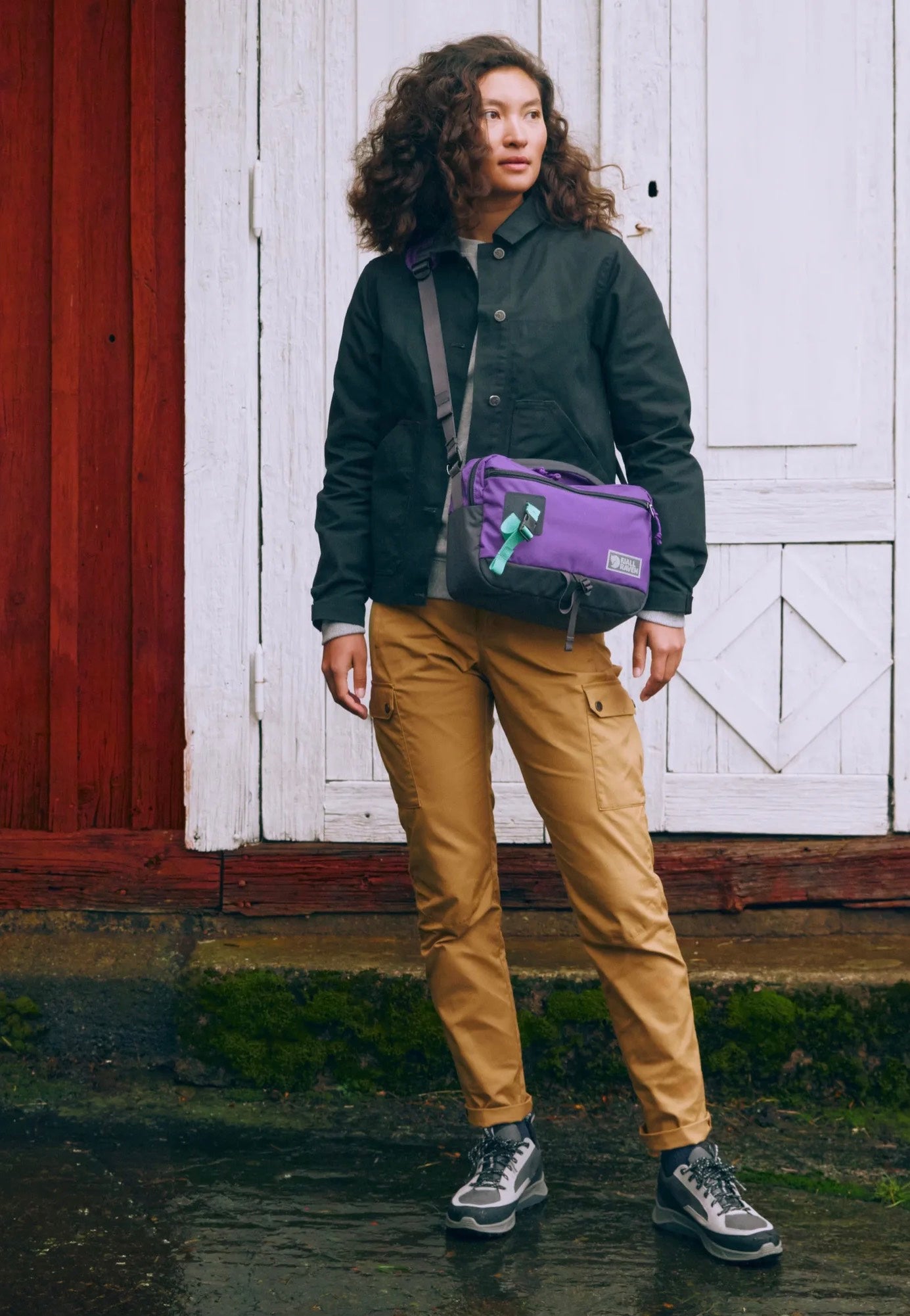 Fjällräven - Vardag 6 Violette/Coal Black - Shoulder Bag | Neutral-Image