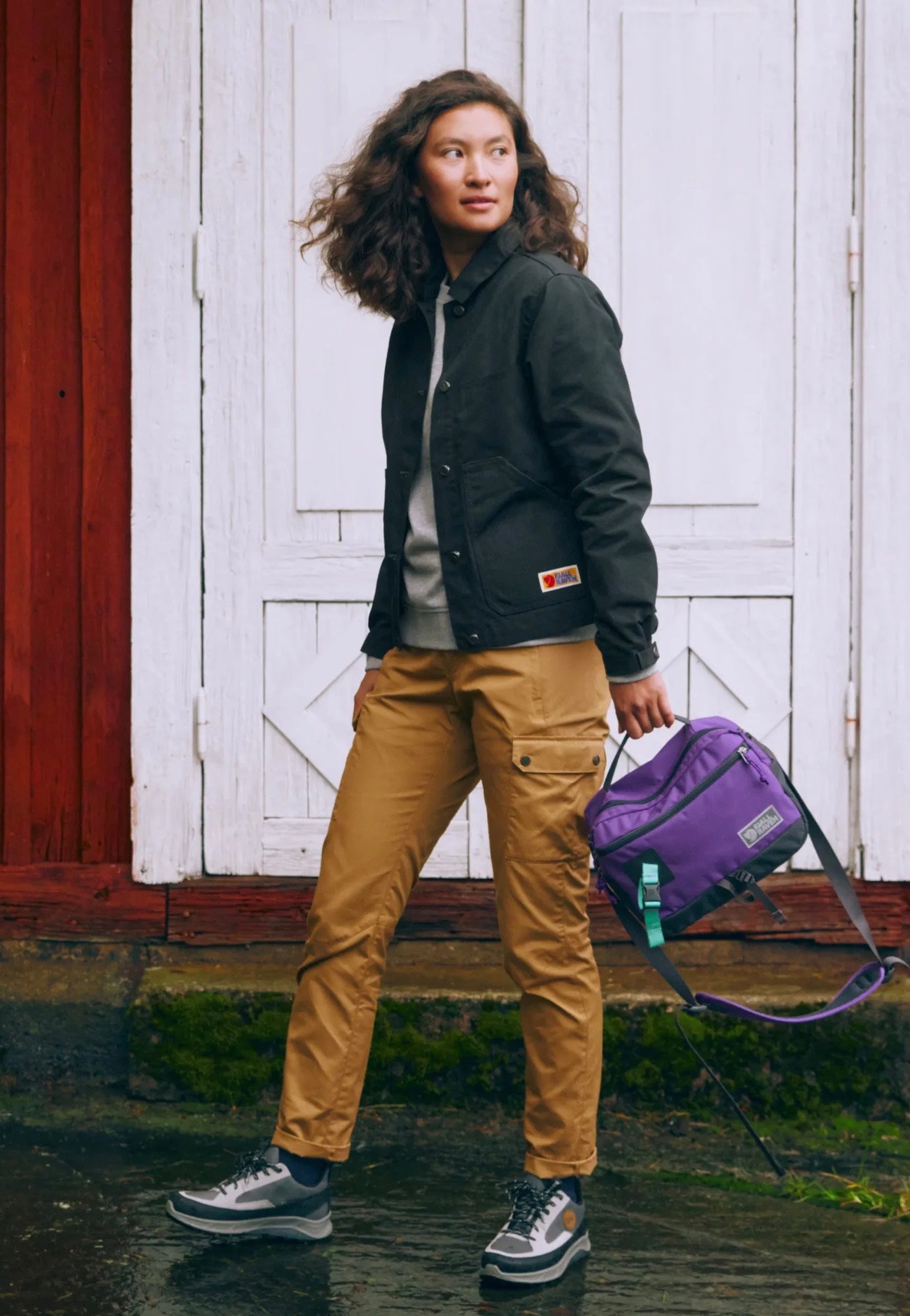 Fjällräven - Vardag 6 Violette/Coal Black - Shoulder Bag | Neutral-Image