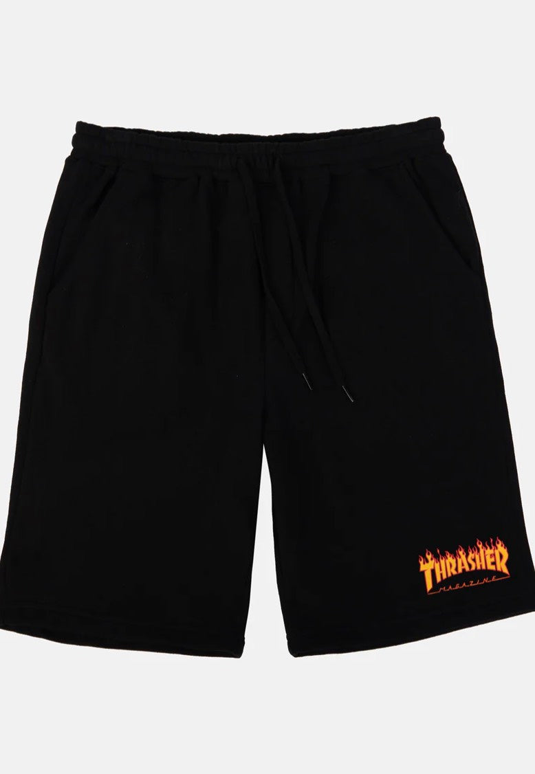 Thrasher - Flame P.E. Black - Shorts | Men-Image
