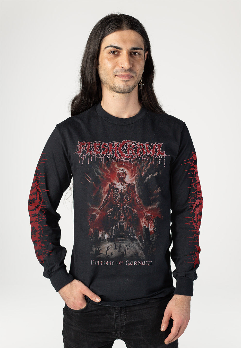 Fleshcrawl - Epitome Of Carnage - Longsleeve | Men-Image
