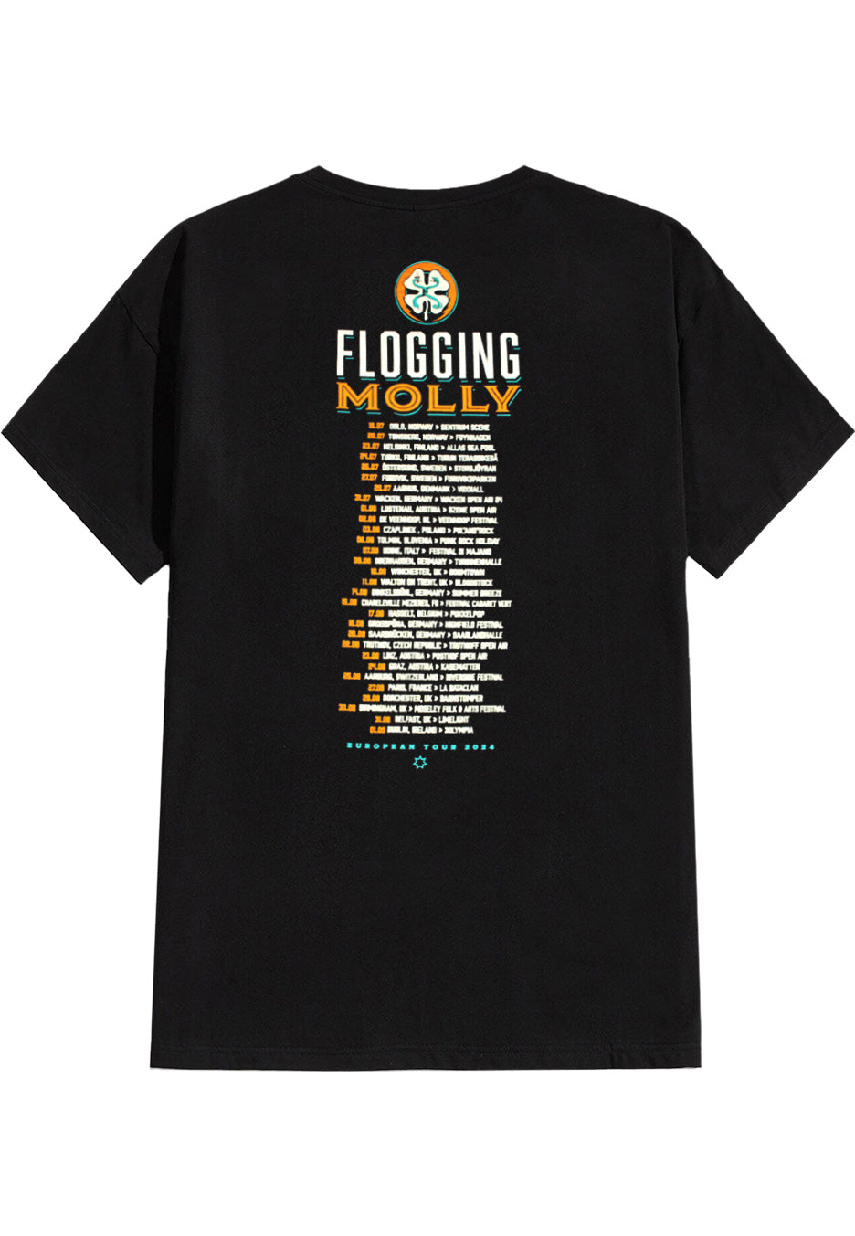 Flogging Molly - Euro Tour 2024 - T-Shirt | Neutral-Image
