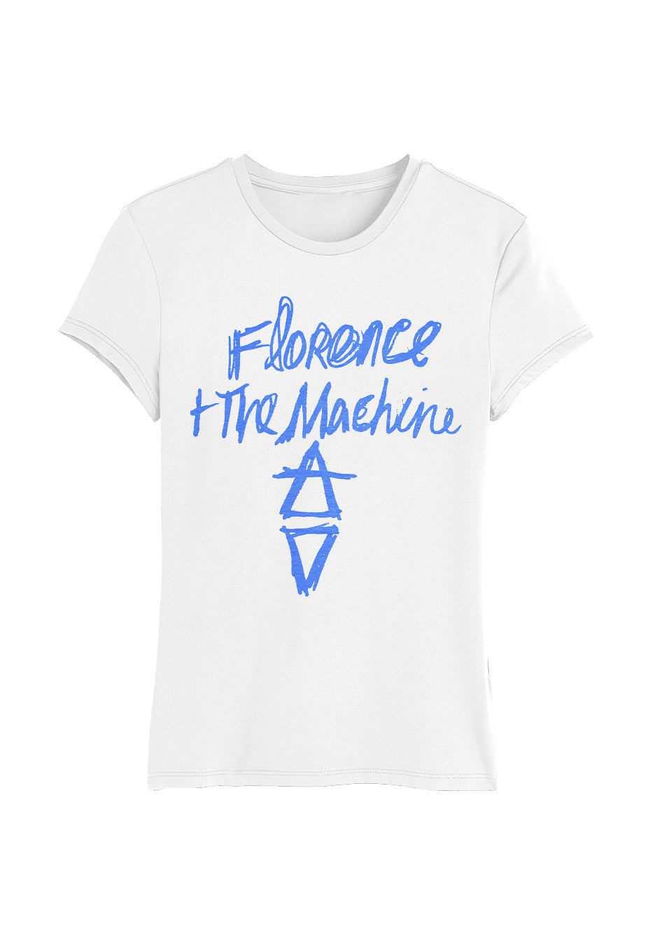 Florence + The Machine - Hand Drawn Logo White - Girly | Neutral-Image