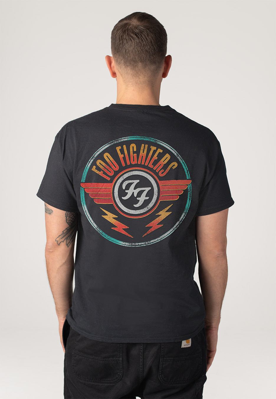 Foo Fighters - Wings Charcoal - T-Shirt | Men-Image