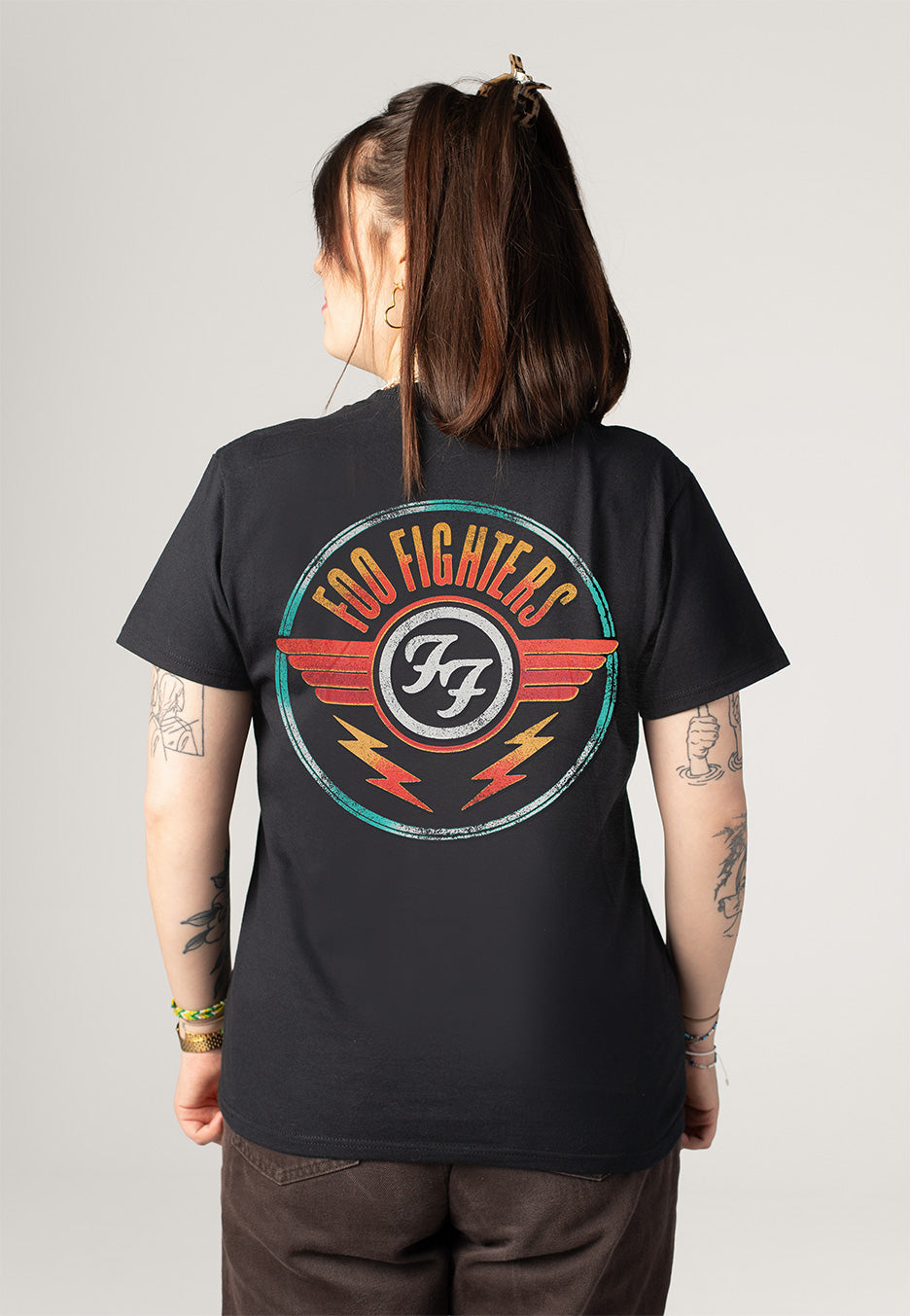 Foo Fighters - Wings Charcoal - T-Shirt | Women-Image