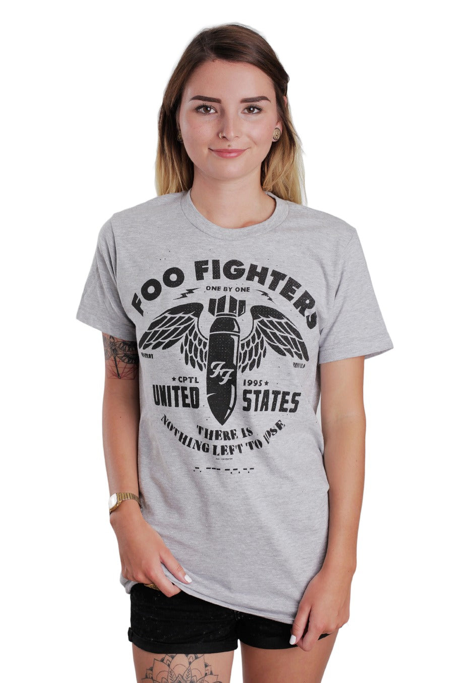 Foo Fighters - Nothing Left To Lose Heather Grey - T-Shirt | Impericon