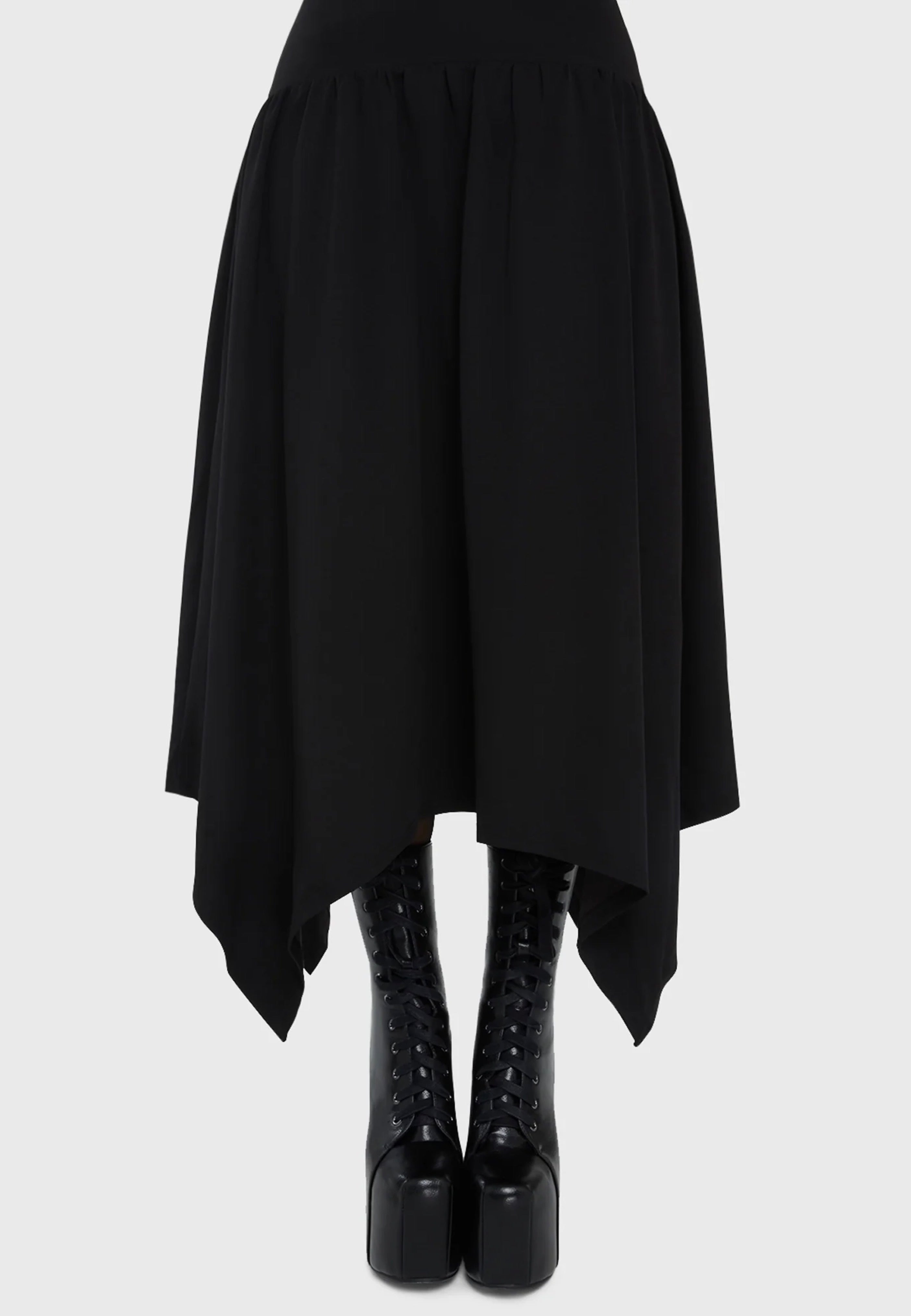 Killstar - Forsaken Grove Black/Scuba - Dress | Women-Image