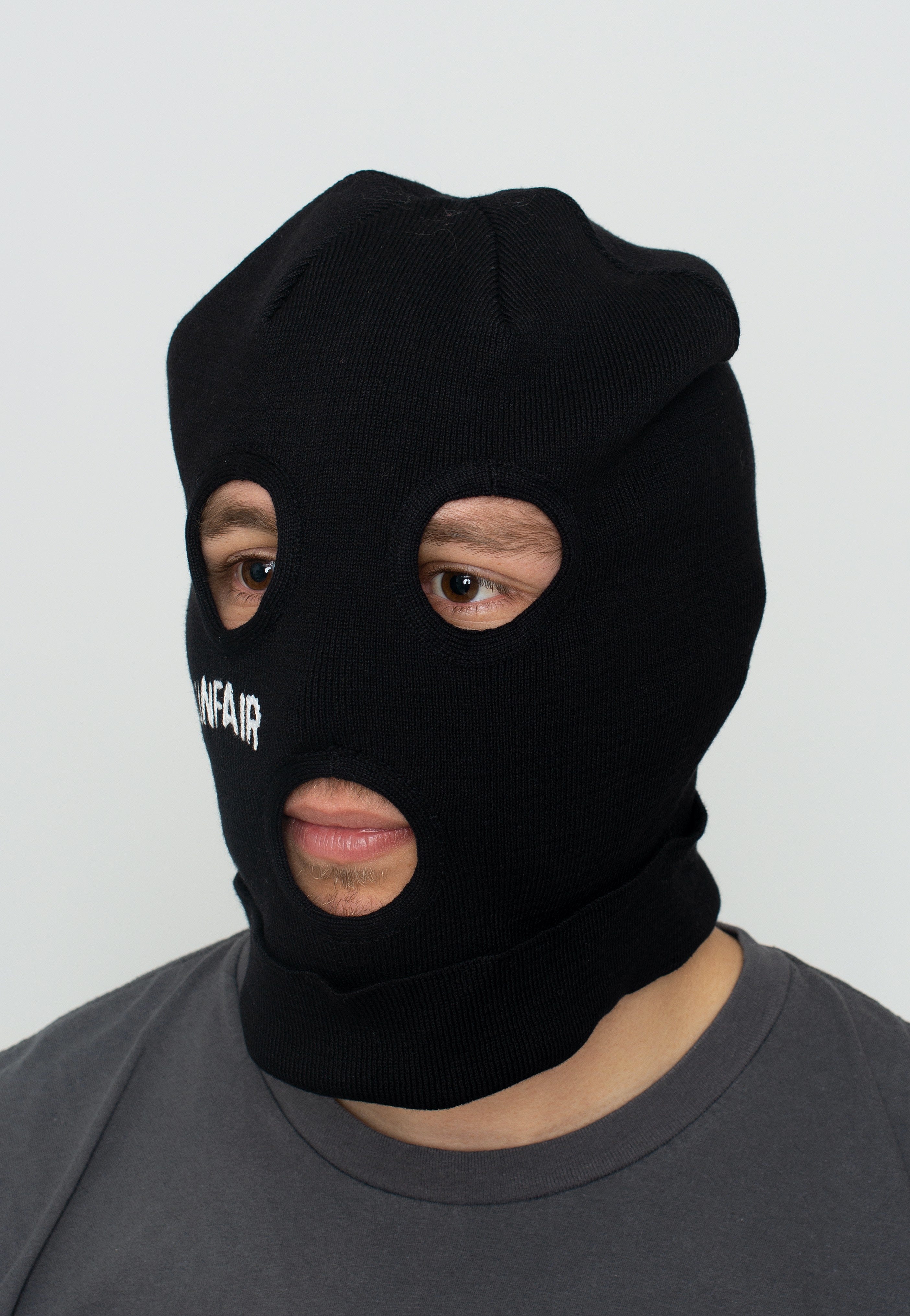 Unfair Athletics - Organic Knit Black - Balaclava | Neutral-Image