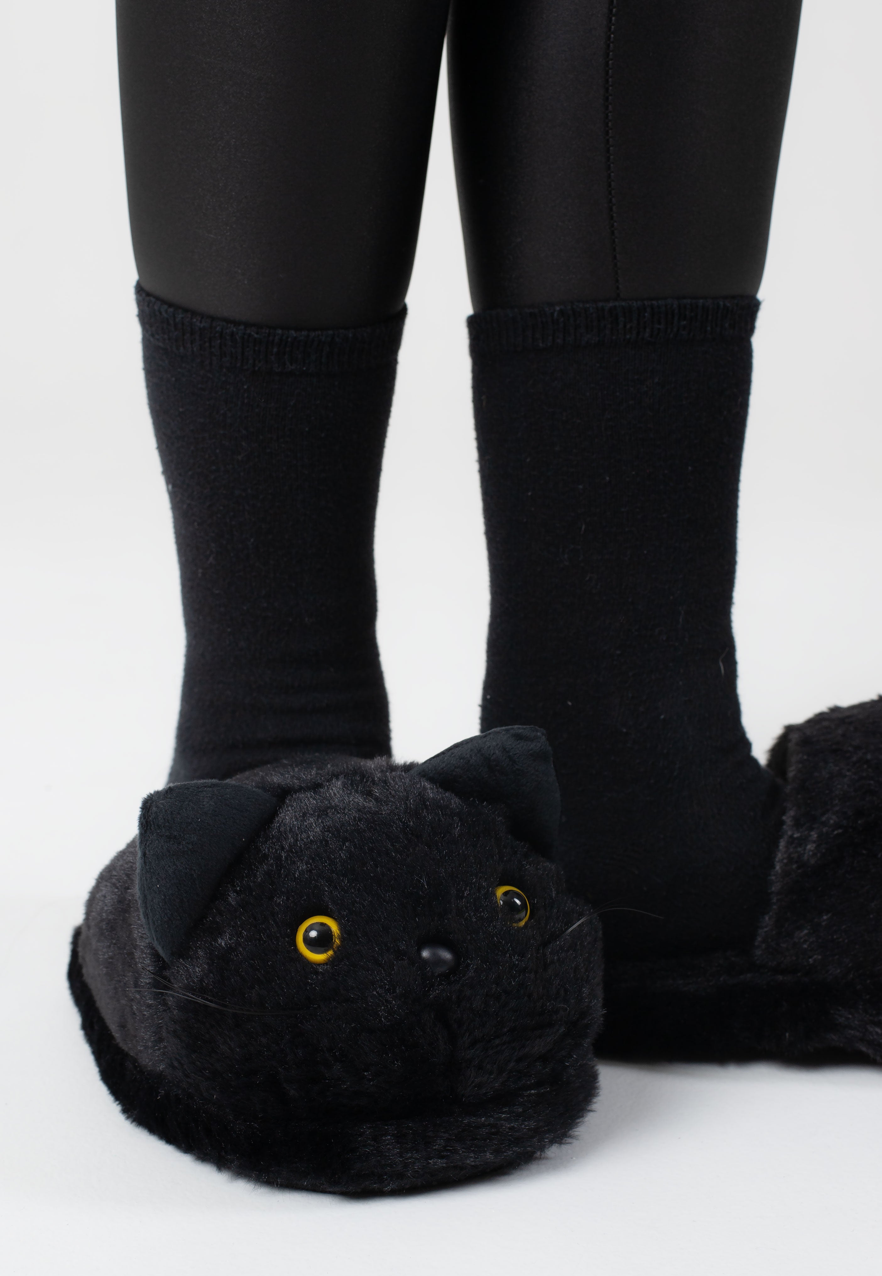 Foxblood - Black Cat Black - Girl Slippers | Women-Image