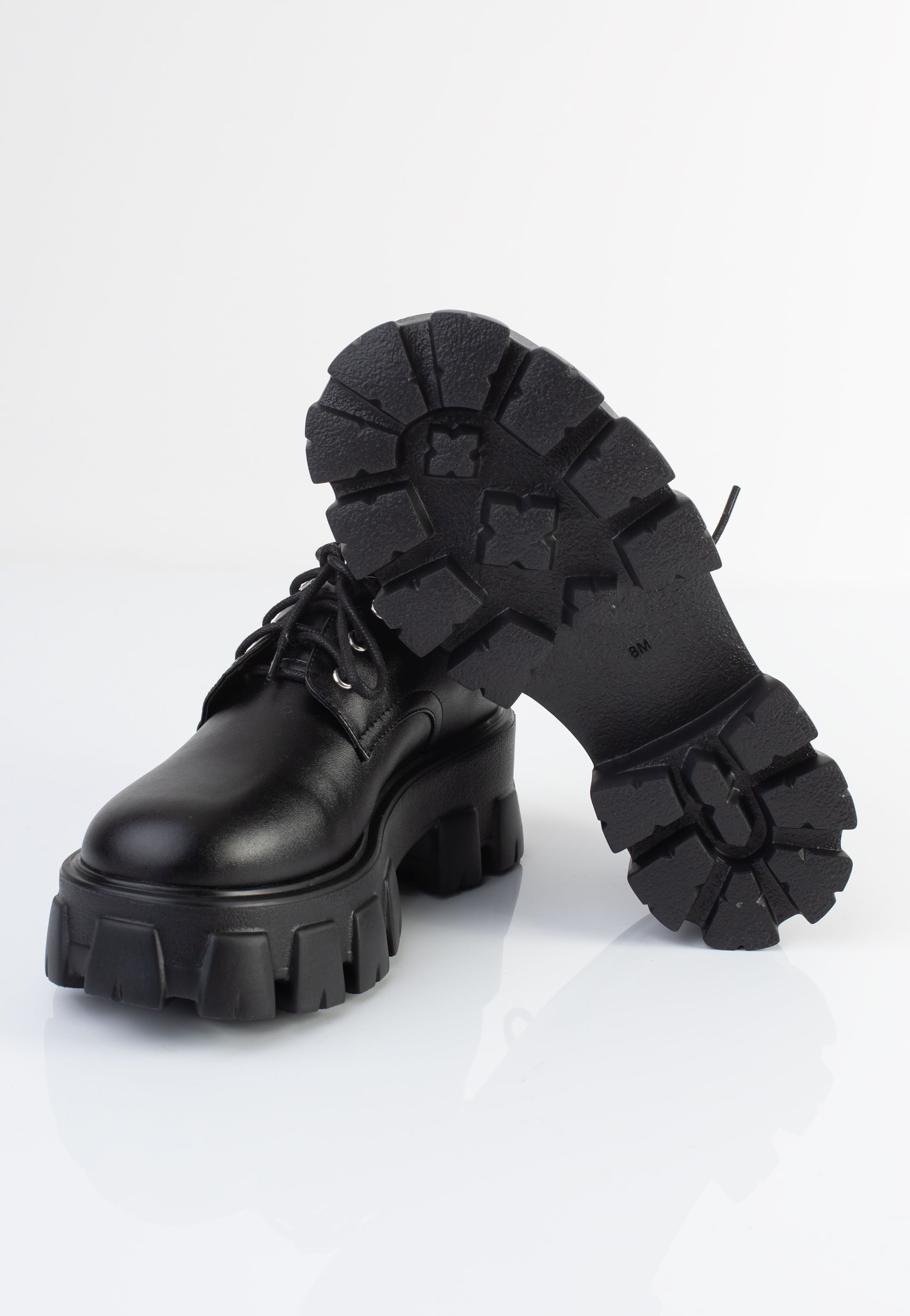 Foxblood - Platform Oxford Black - Girl Shoes | Women-Image