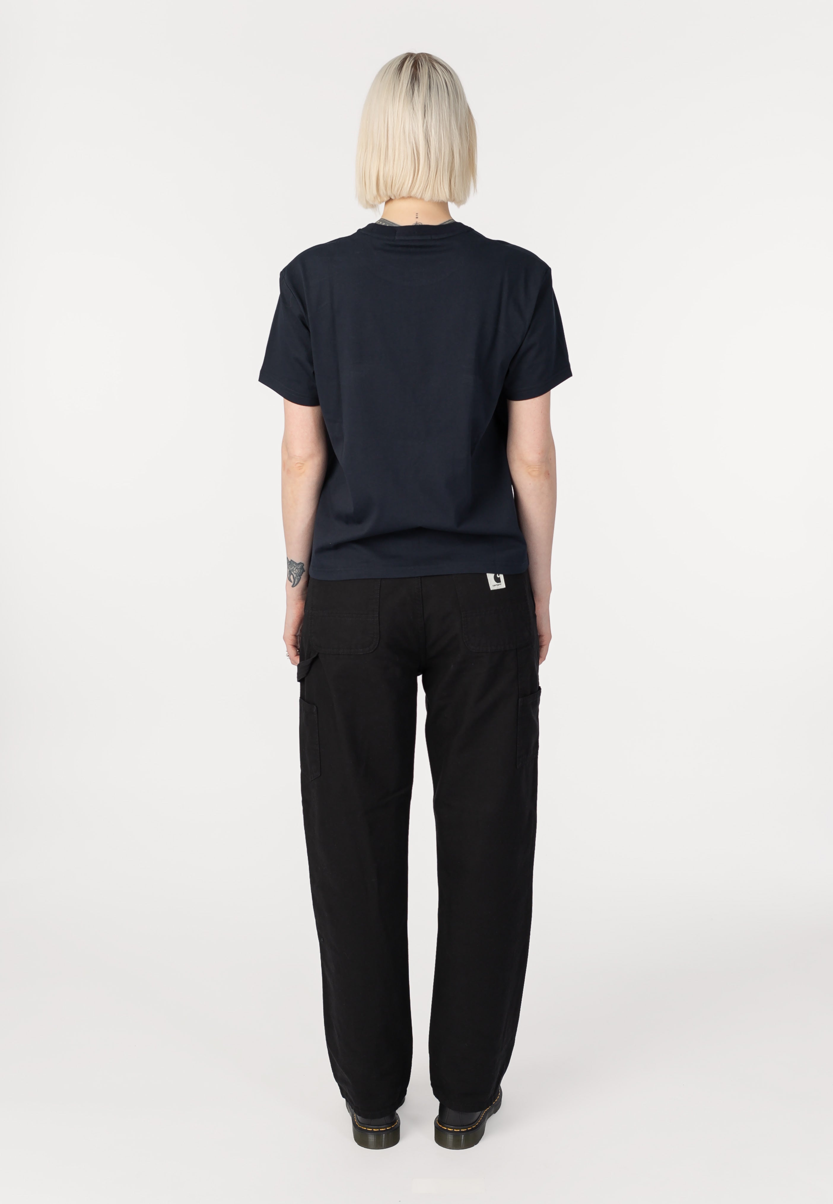 Fred Perry - Crew Neck Navy - T-Shirt | Women-Image