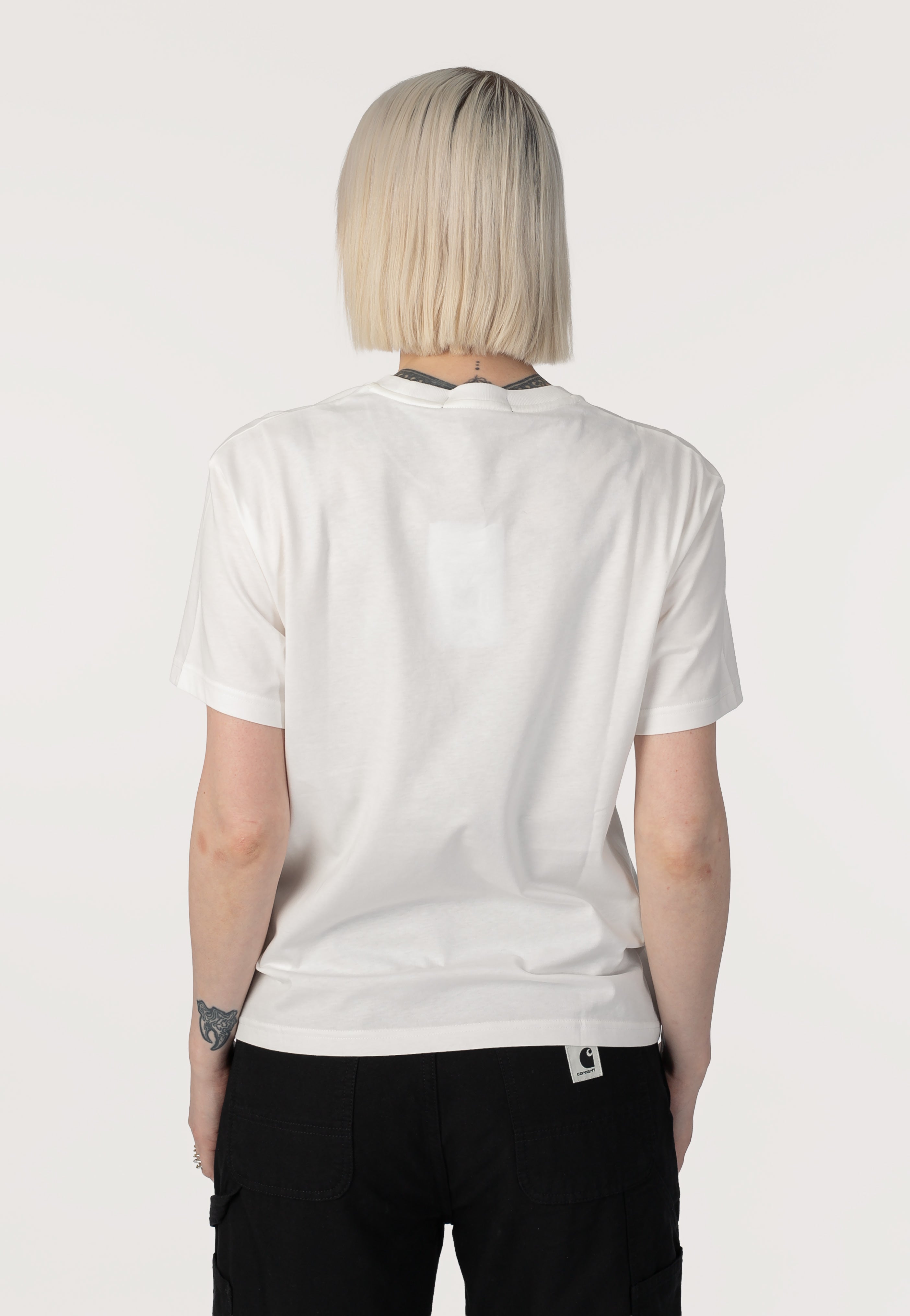 Fred Perry - Crew Neck Snow White - T-Shirt | Women-Image
