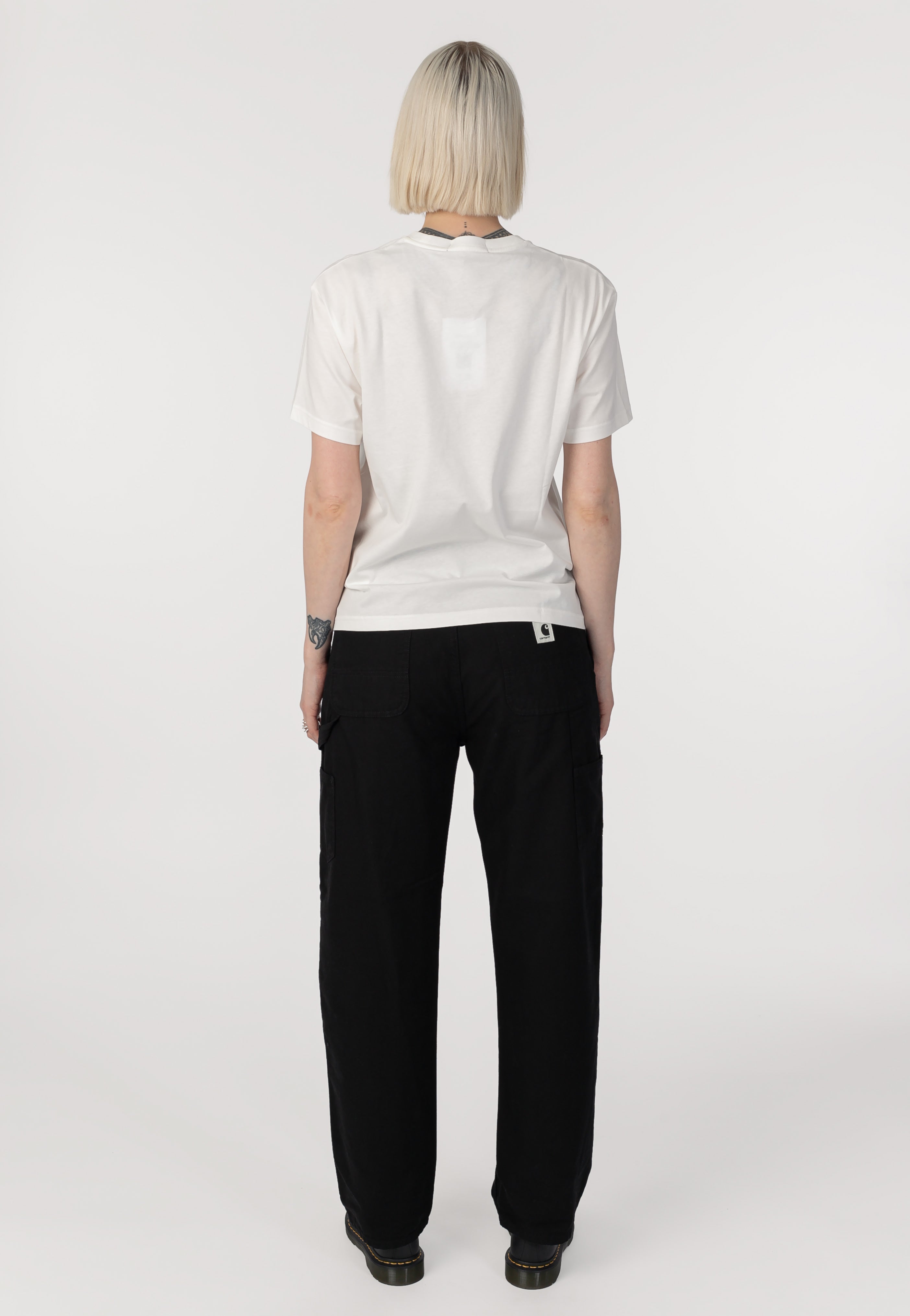 Fred Perry - Crew Neck Snow White - T-Shirt | Women-Image