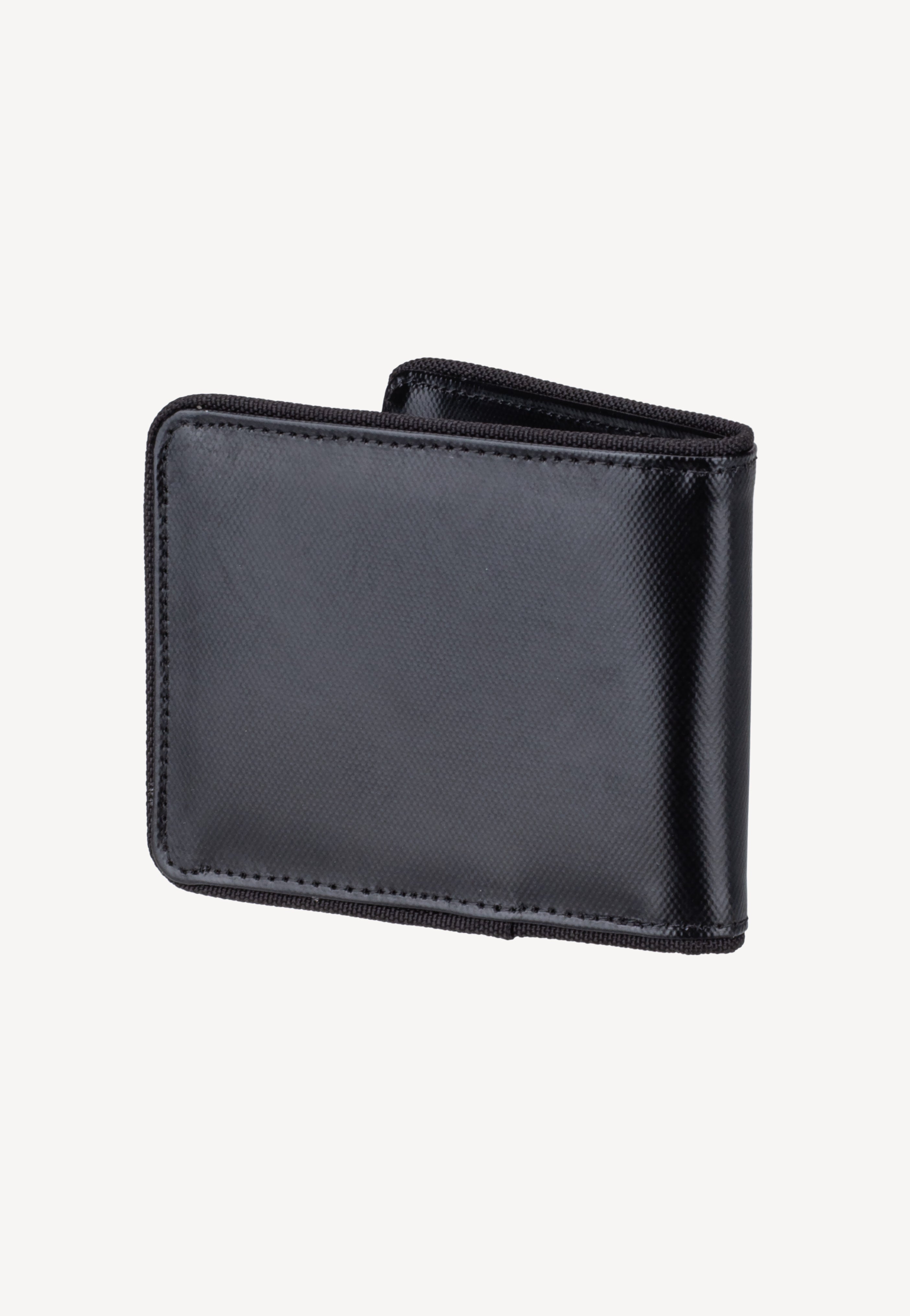 Fred Perry - Tonal Coated Polyester Billfold Black/Gold - Wallet | Men-Image